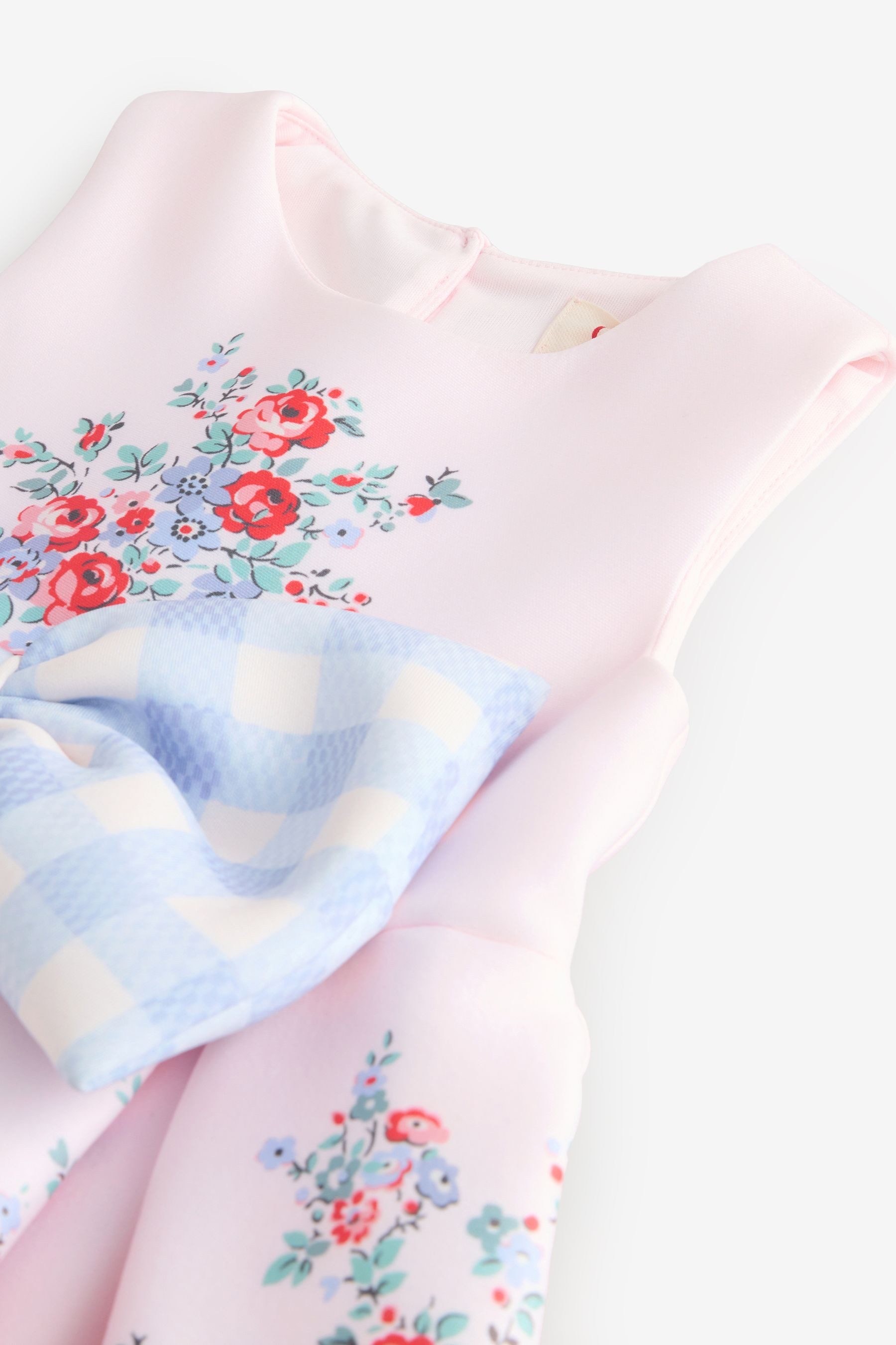 Next Jerseykleid Cath Kidston Kleid aus Neopren mit Schleife (1-tlg)