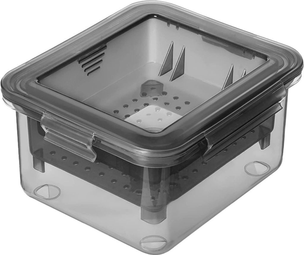 Novzep Küchenzeile Tofu-Presse mit Edelstahlfeder & Marinierdeckel Gleichmä günstig online kaufen