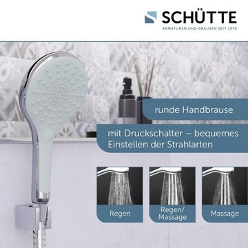 Schütte Handbrause SIRANI, (1-tlg), 3-fach verstellbar / Antikalk / wassersparend