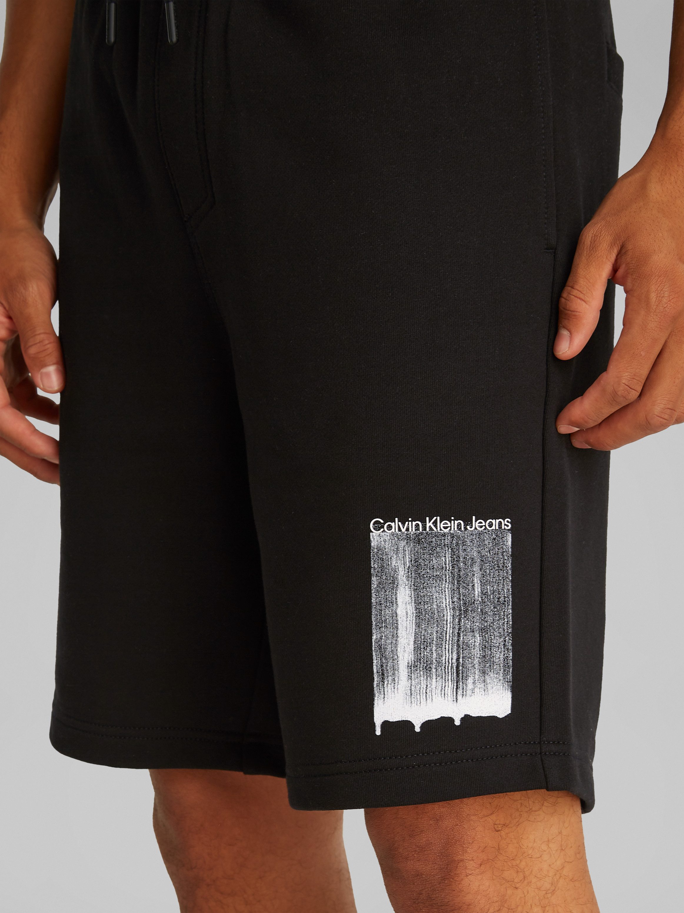 Calvin Klein Jeans Sweatshorts BRUSH STROKE günstig online kaufen