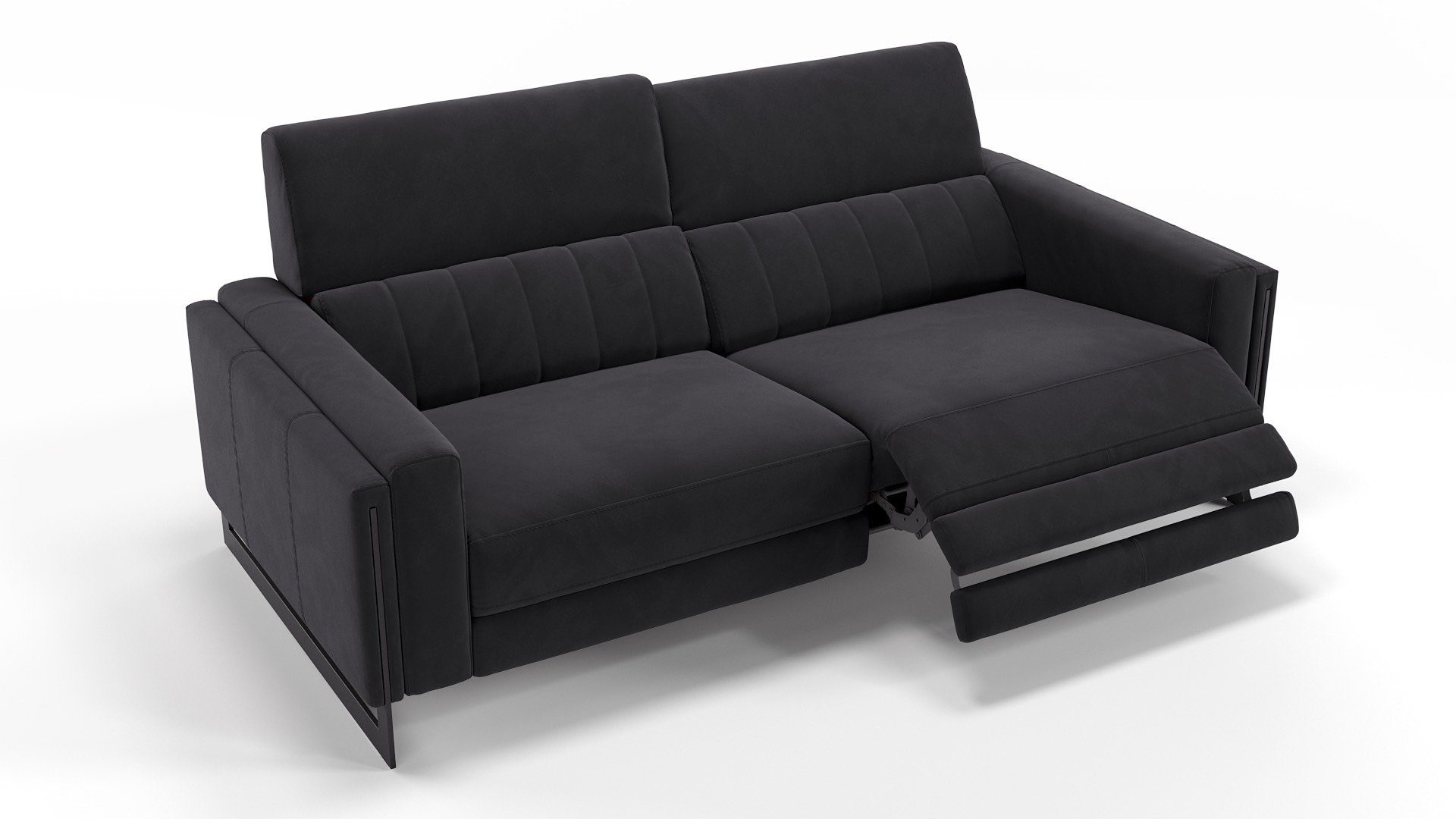 Sofanella 2-Sitzer Stoff MARA, Relaxsofa, Designsofa, Designer Couch, Italienisches Sofa, 2er Sofa
