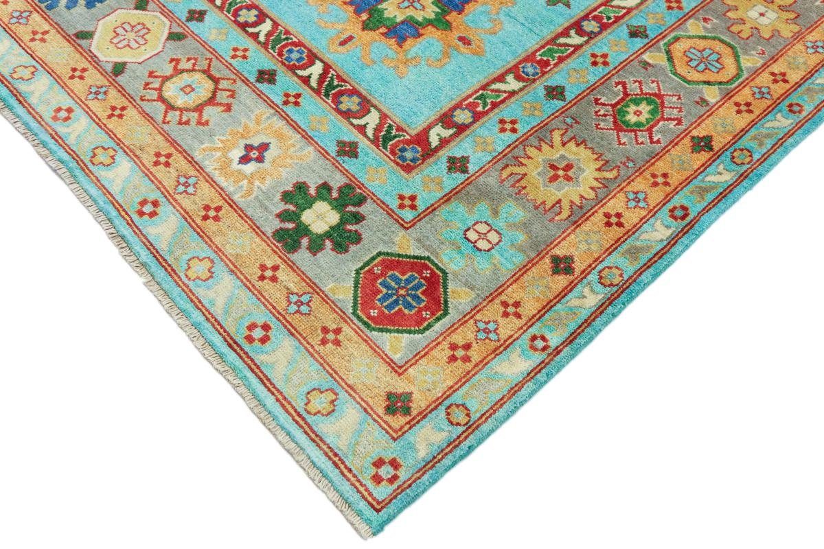 Handgeknüpfter mm Orientteppich Orientteppich, Nain Trading, rechteckig, 204x289 Kazak 5 Höhe: