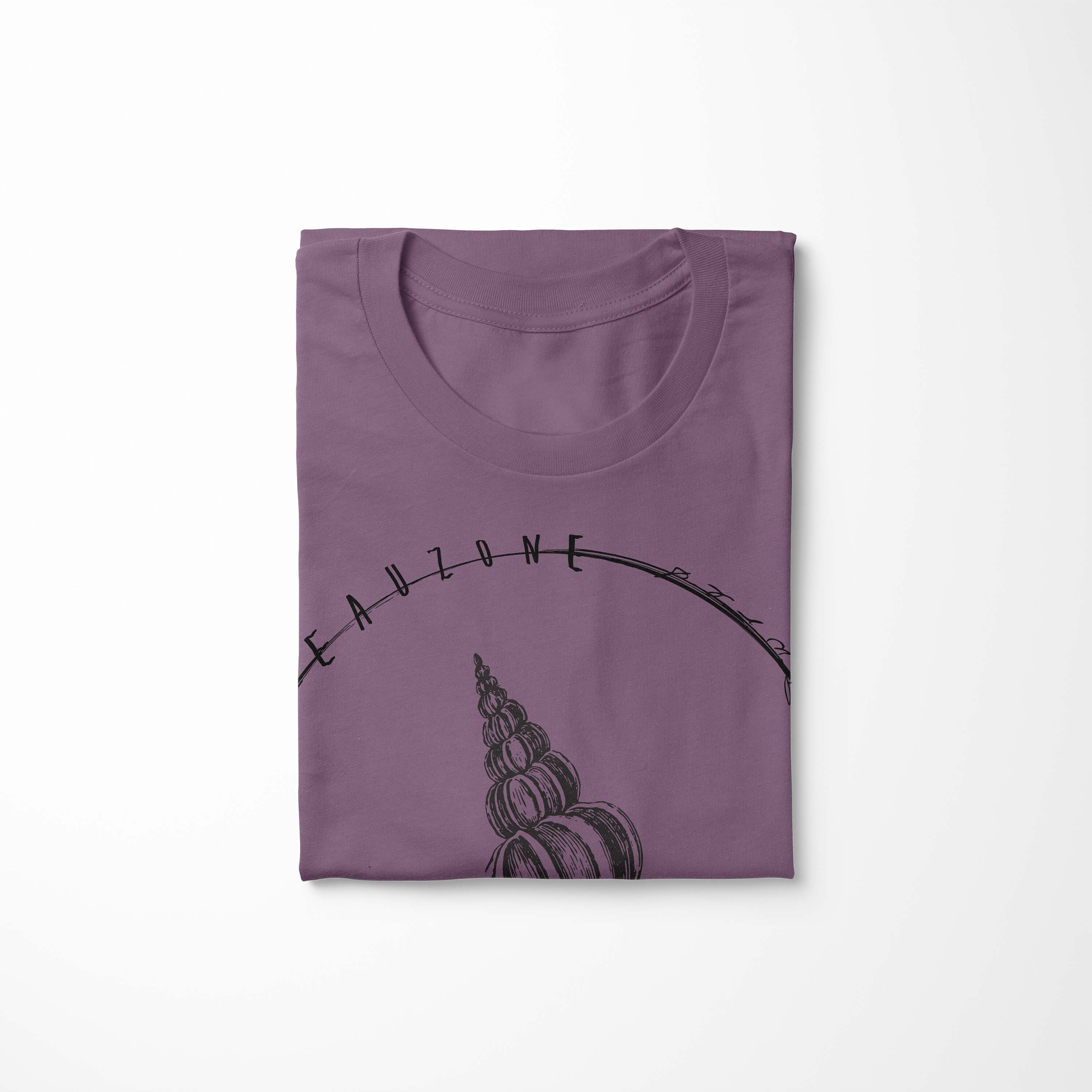 Sea Struktur Art T-Shirt Creatures, Shiraz - Sinus Sea T-Shirt Serie: Fische / Tiefsee und feine sportlicher Schnitt 026