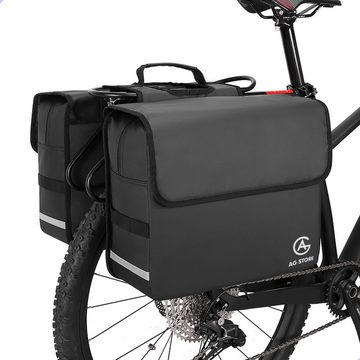 AG Gepäckträgertasche Fahrradtasche Gepäckträger-Tasche Doppelpacktasche
