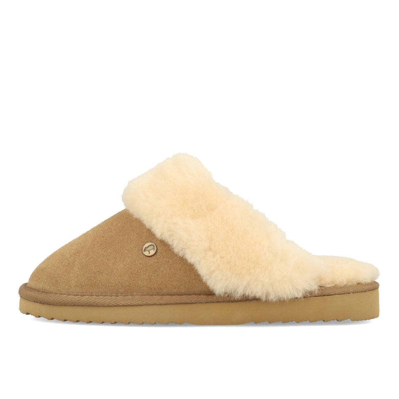 WARMBAT Warmbat Flurry Women Suede Damen Домашняя обувь Camel Plüsch Домашняя обувь