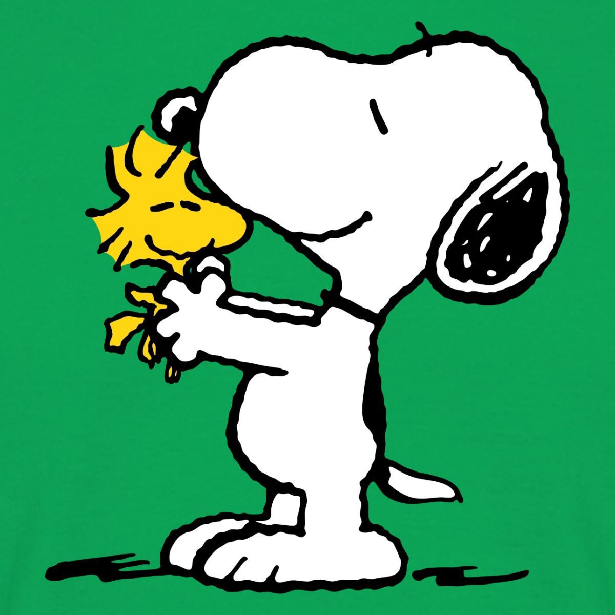 Spreadshirt T-Shirt Peanuts Snoopy Und Woodstock Männer T-Shirt (1-tlg)