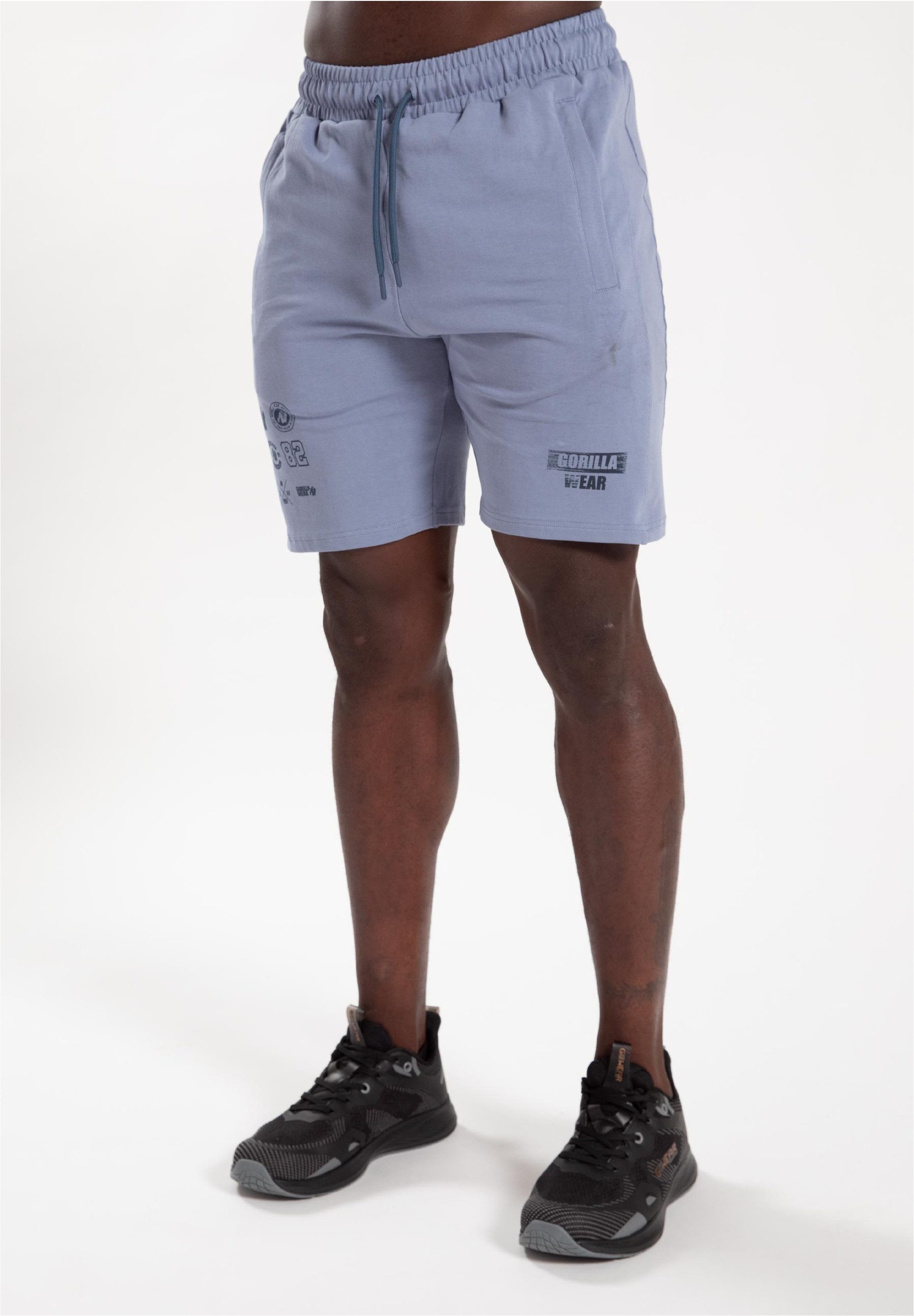 Gorilla Wear Shorts mit verstellbarem Kordelzug im Bund