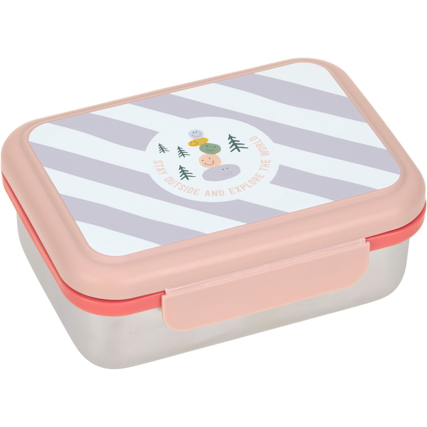 LÄSSIG Lunchbox Lunchbox Stainless Steel, Polyester