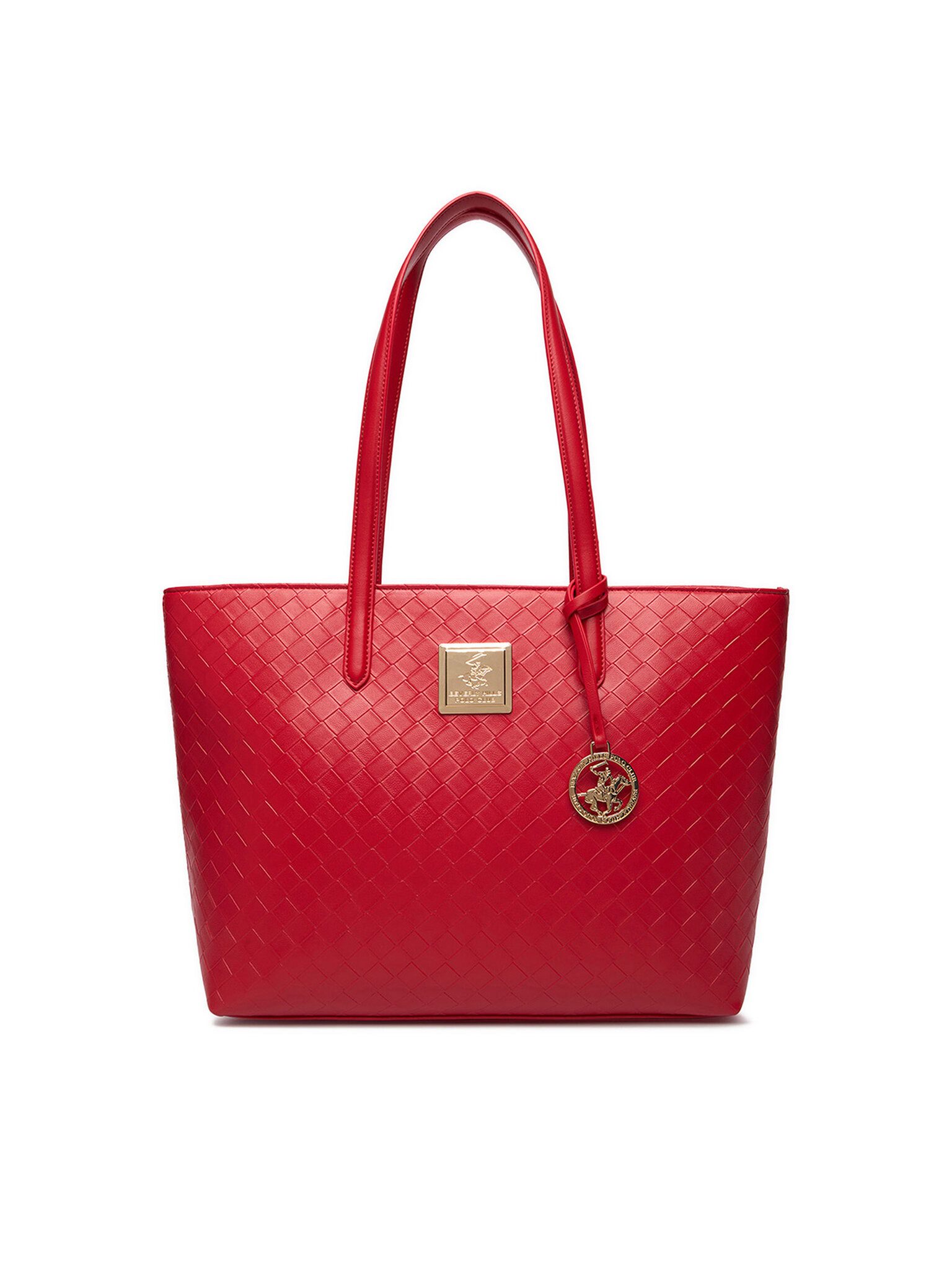 BEVERLY HILLS POLO CLUB Handtasche Beverly Hills Polo Club Damenhandtasche Rot BEVERLY HILLS POLO CLUB-CE
