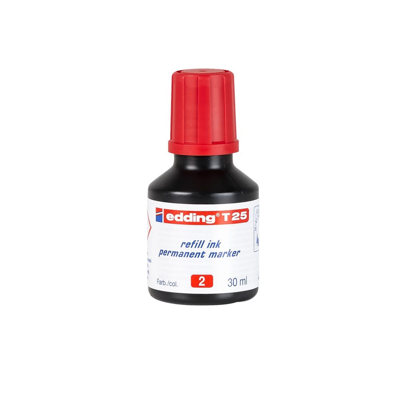 edding Nachfülltinte für Permanentmarker, 30 ml Nachfülltinte (Stück, 1x 30 ml)