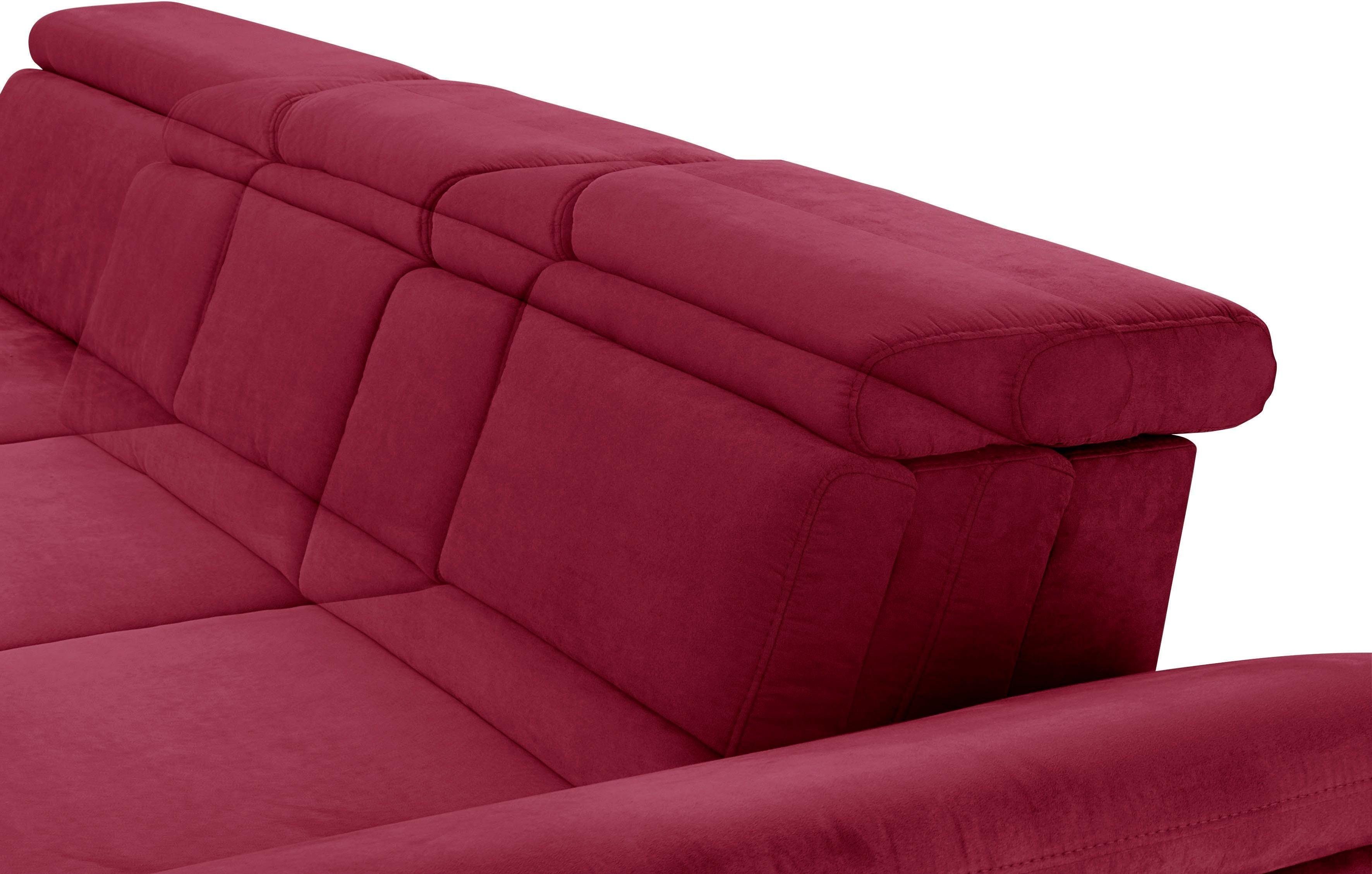 sit&more Ecksofa Scorpio L-Form, inklusive Sitztiefenverstellung, günstig online kaufen