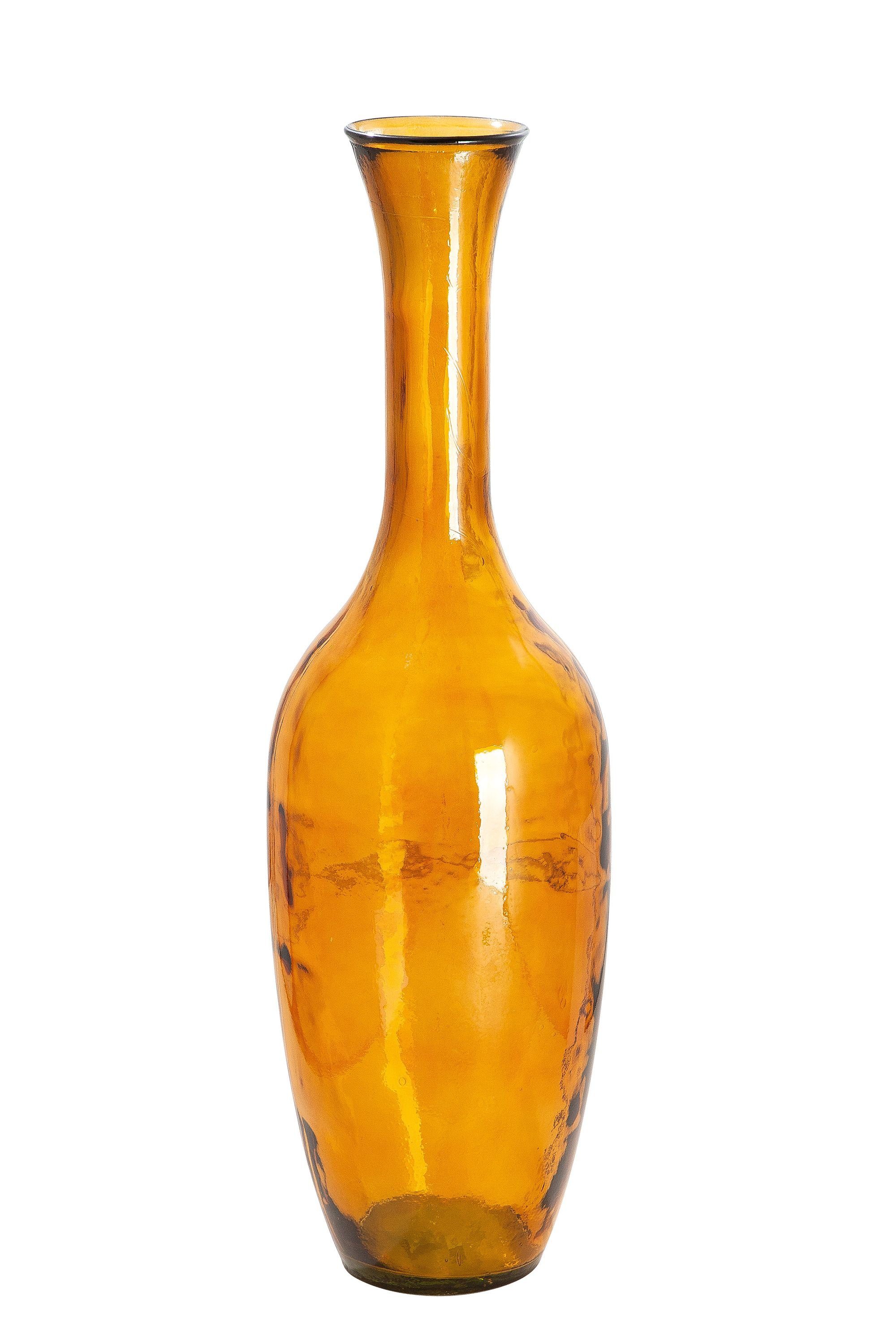 GILDE Dekovase GILDE Vase Arturo - gelb - H. 65cm x D. 40cm
