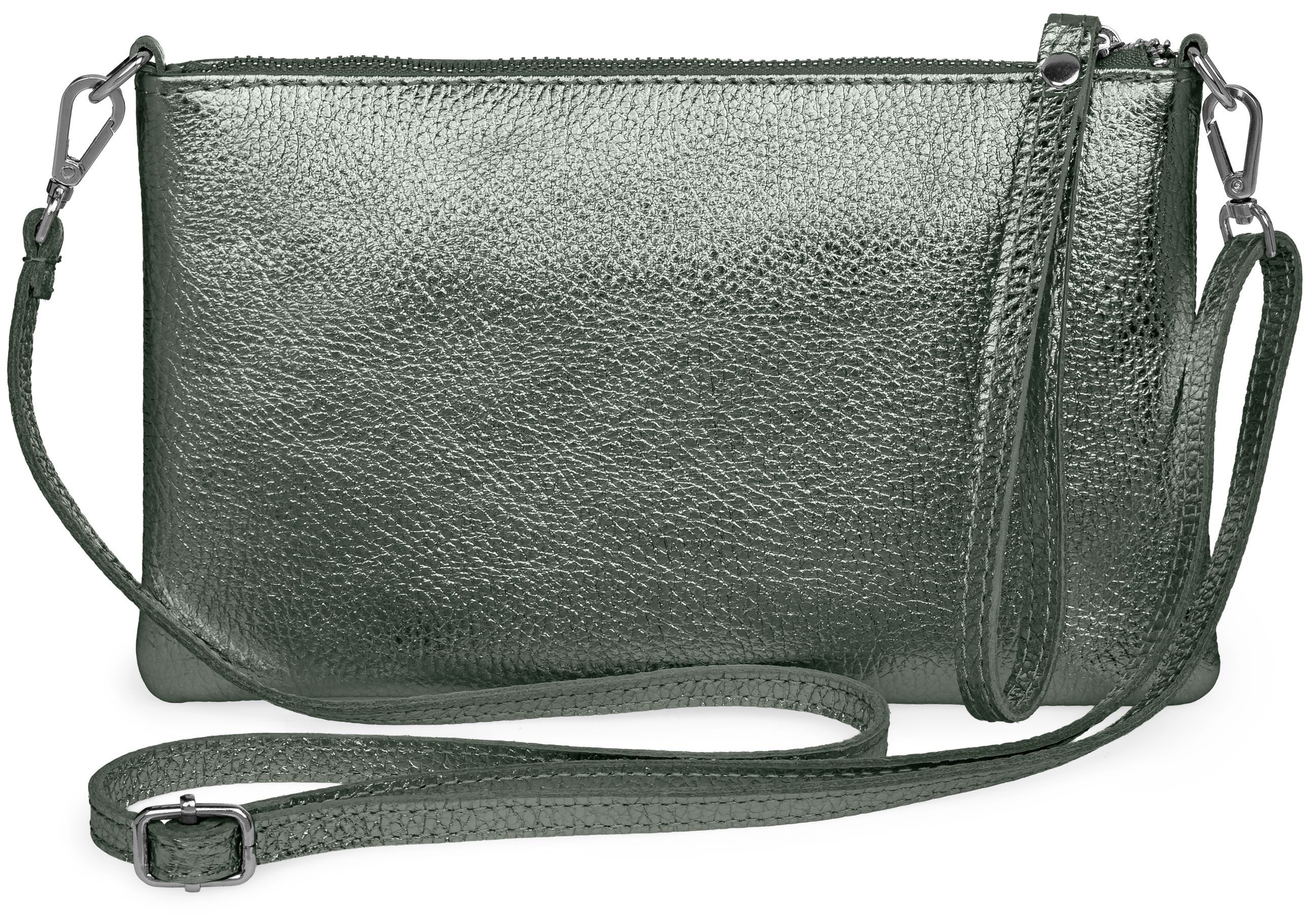 Caspar Clutch Abendtasche Kompakte Damen Leder günstig online kaufen