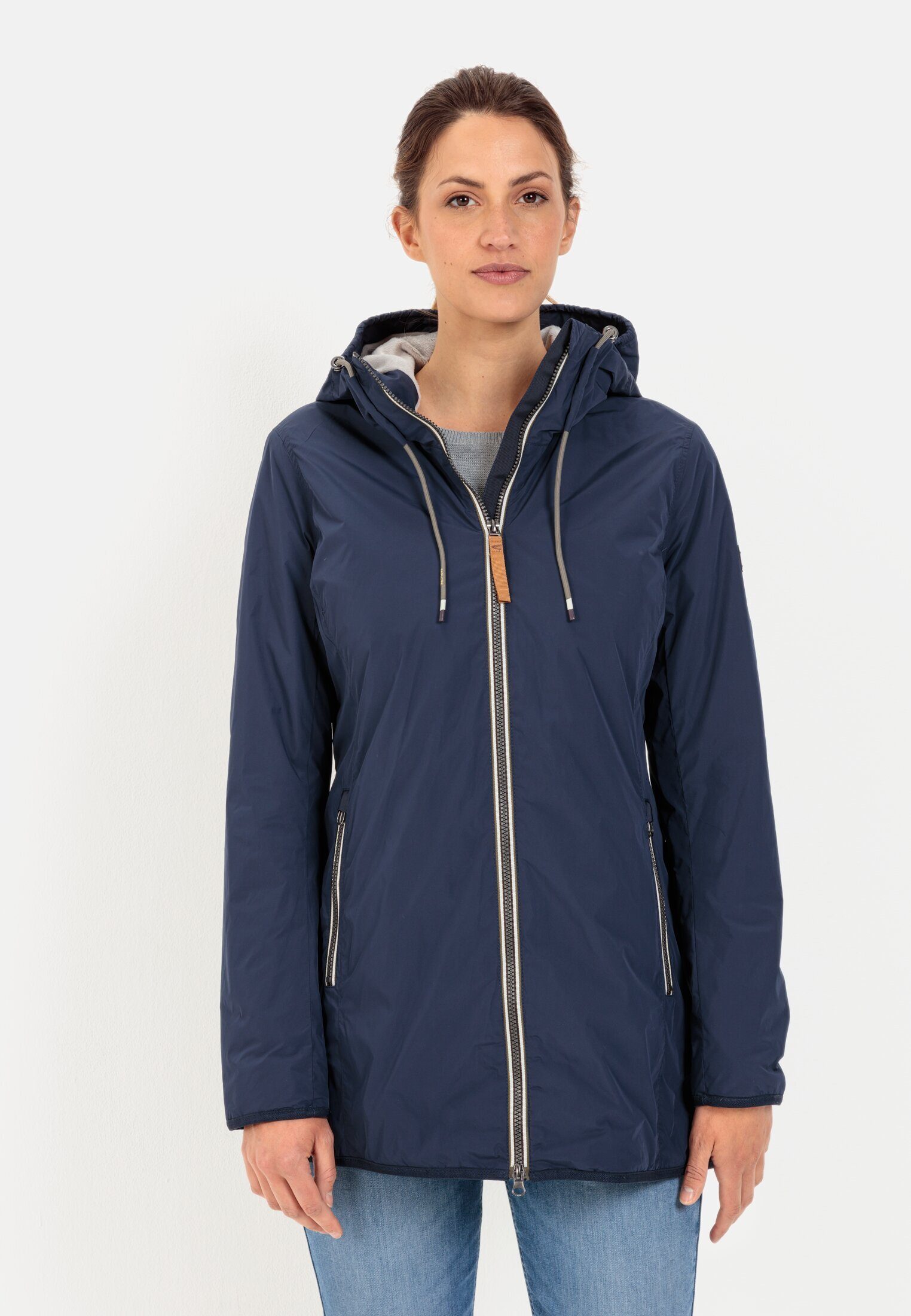 Funktionsjacke mit weichem Plüschfutter