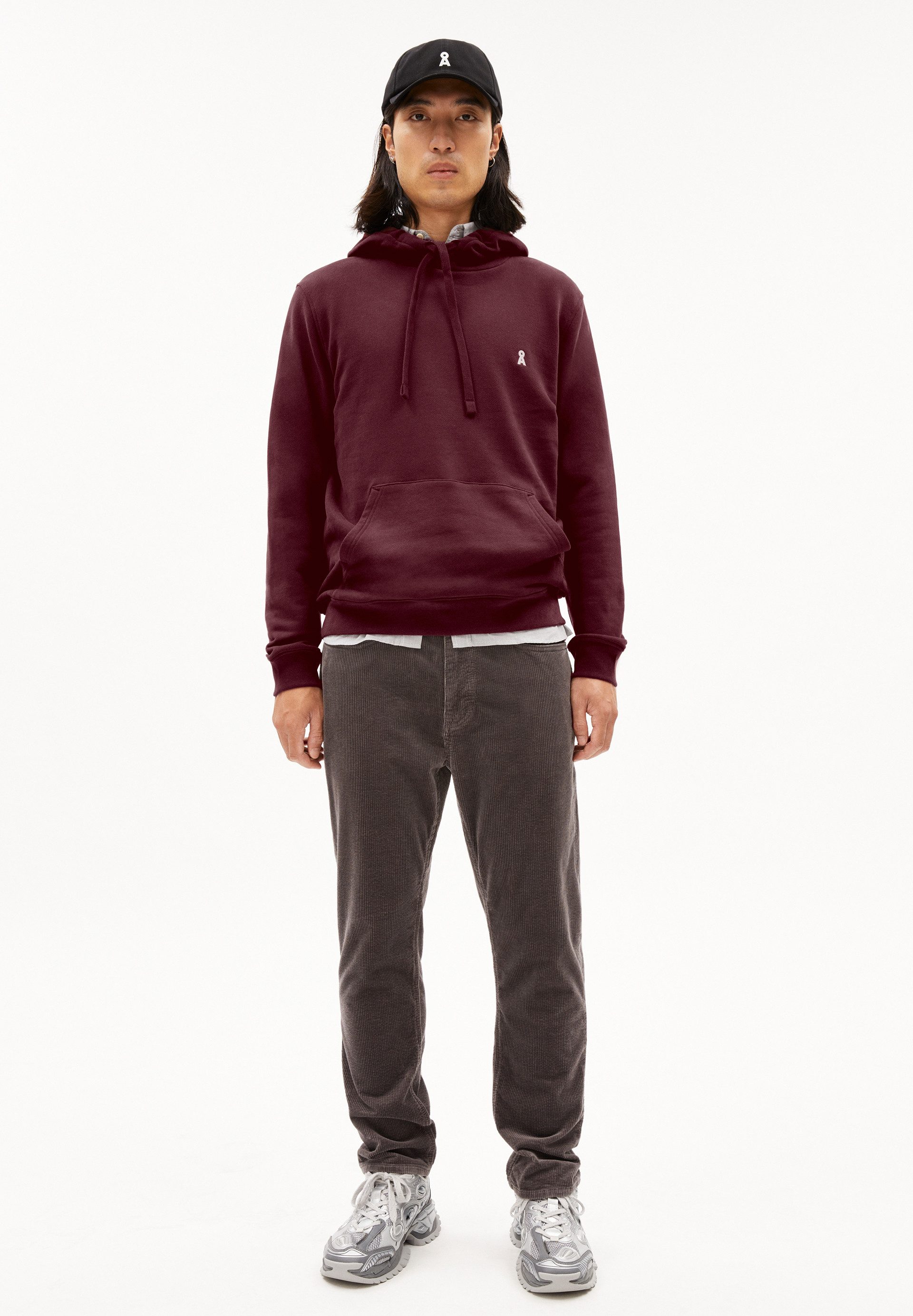 Armedangels Hoodie PAARLO COMFORT Sweathoodie aus Bio-Baumwoll Mix (1-tlg., Regular Fit) Kängurutasche