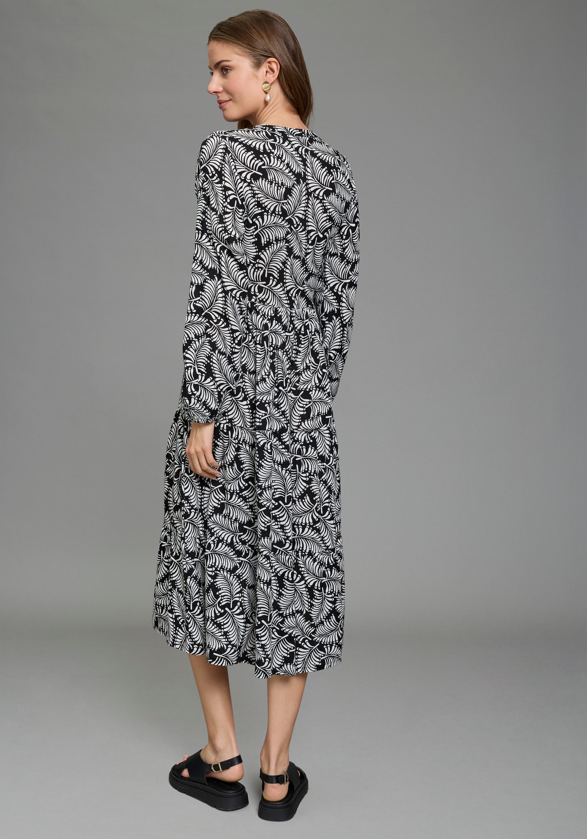 Laura Scott Maxikleid für Business, Casual, Frühling und Party, aus Viskose günstig online kaufen