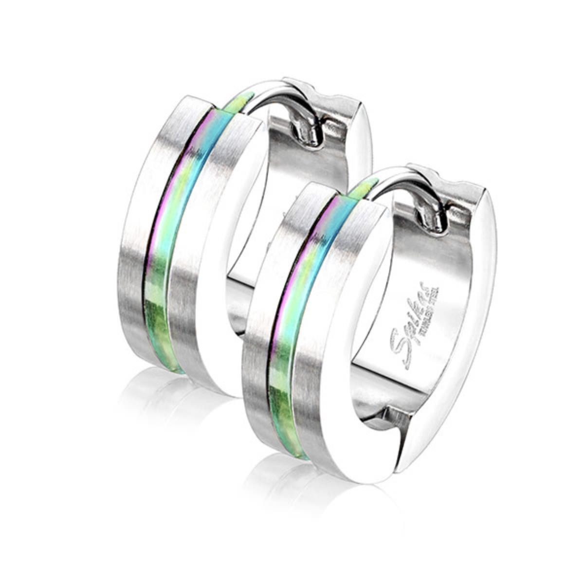 Order & Smile Schmuck Klappcreolen Männer günstig online kaufen