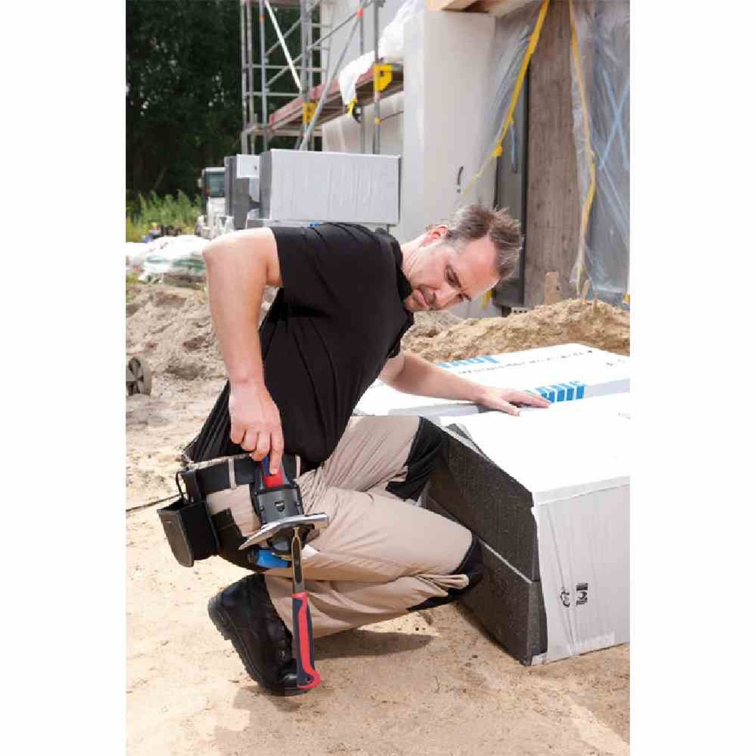 kwb Werkzeugtasche Messer-und Hammerhalter Nylon