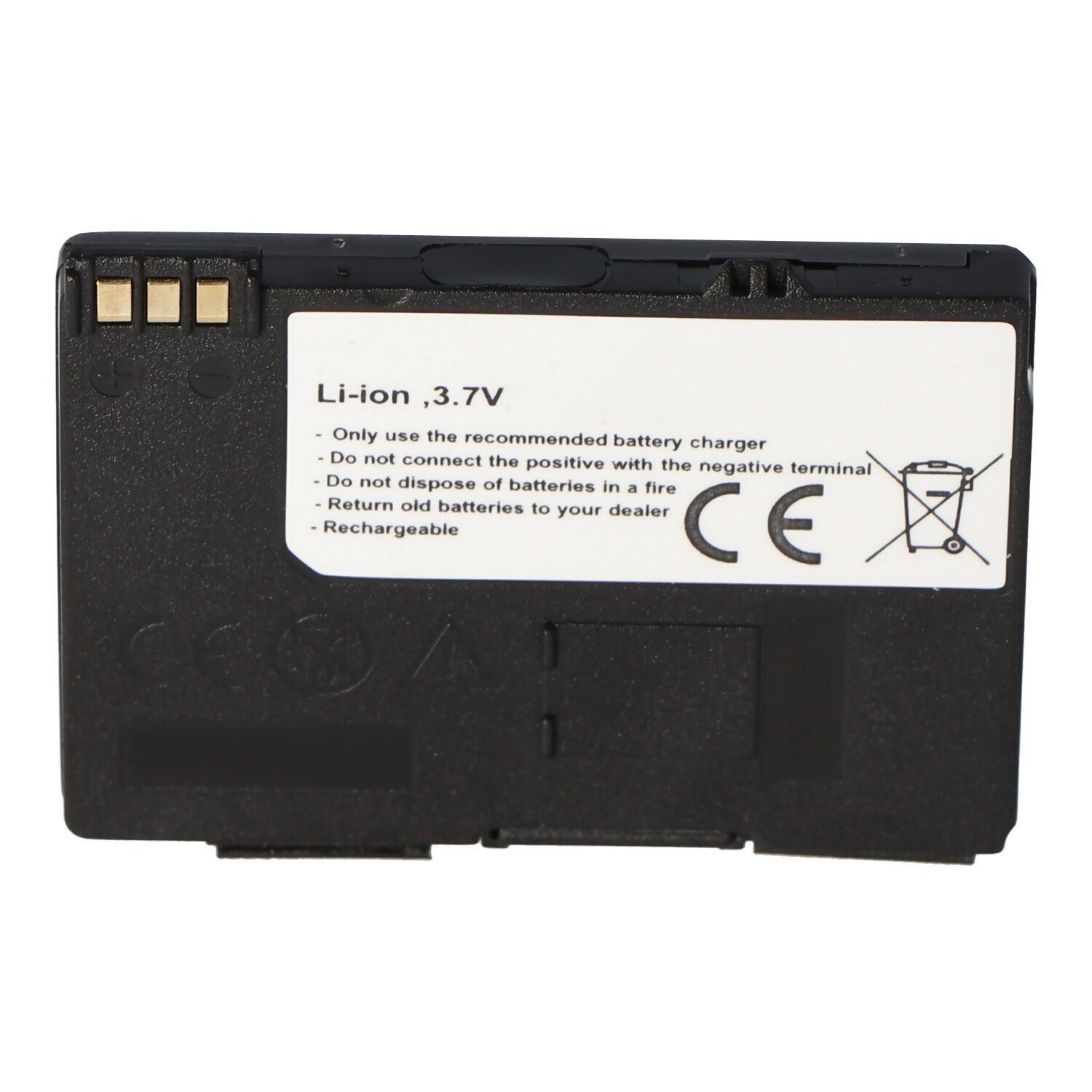 AccuCell AccuCell Akku passend für Siemens Gigaset S44, 780mAh Akku 780 mAh (3,7 V)