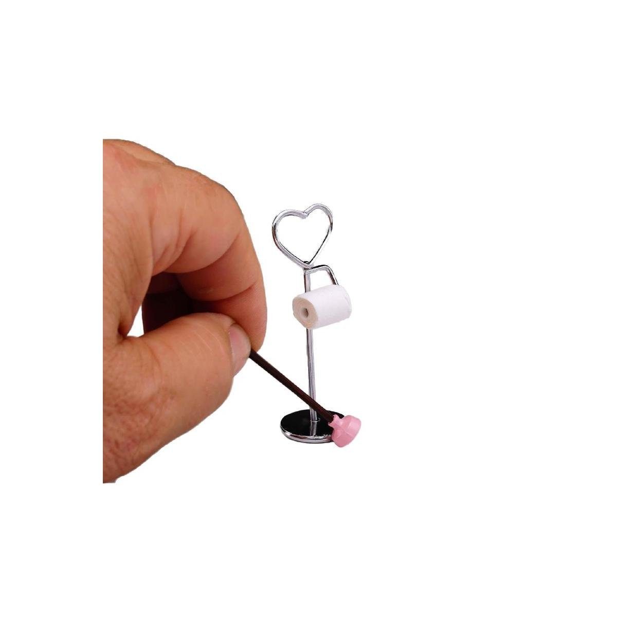 Reutter Herztoilettenpapierhalter, Porzellan Miniatur - Dekofigur 001.722/6