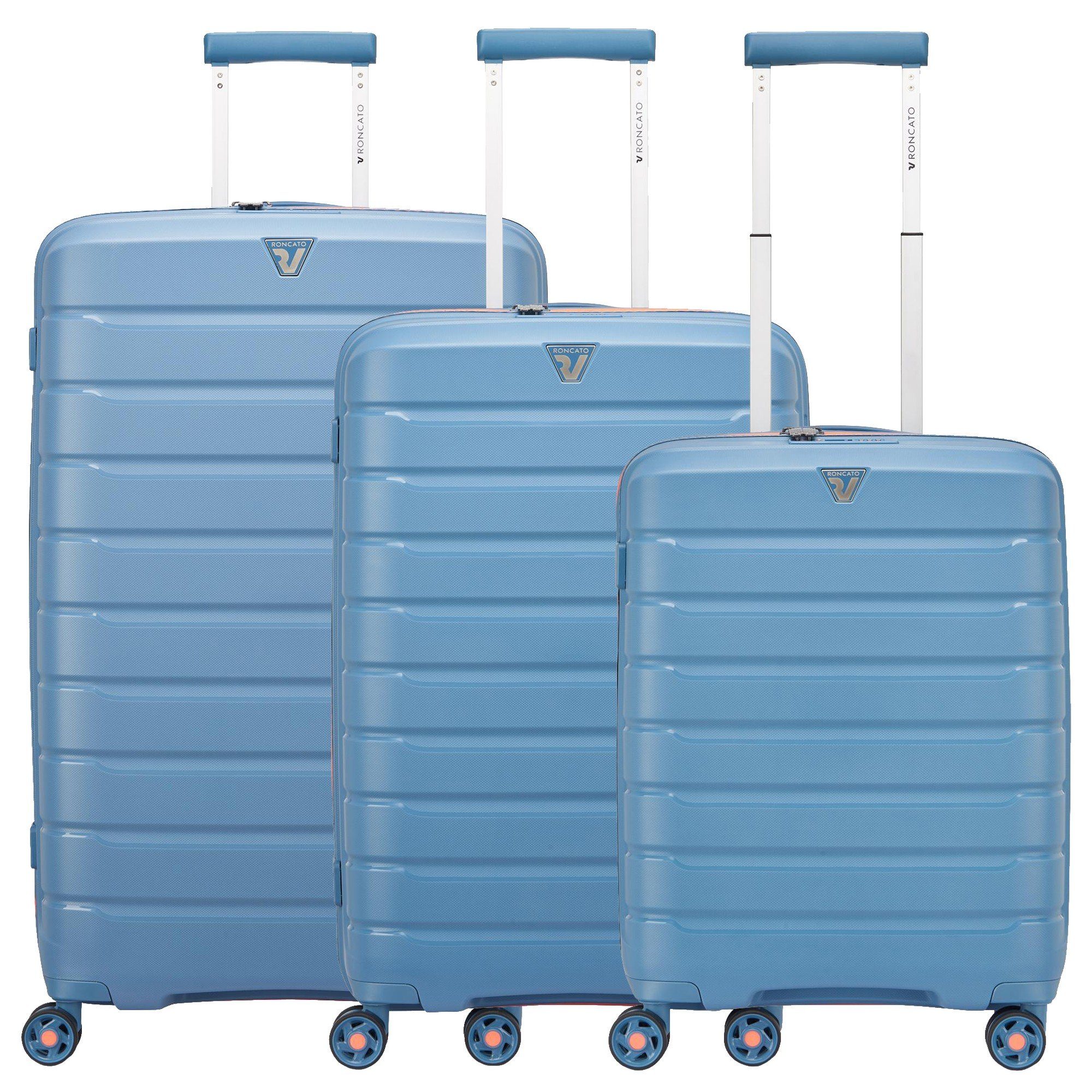 RONCATO Trolley - B-Flying Trolley avio Neon Rollen Set 4-Rollen 3tlg., 4