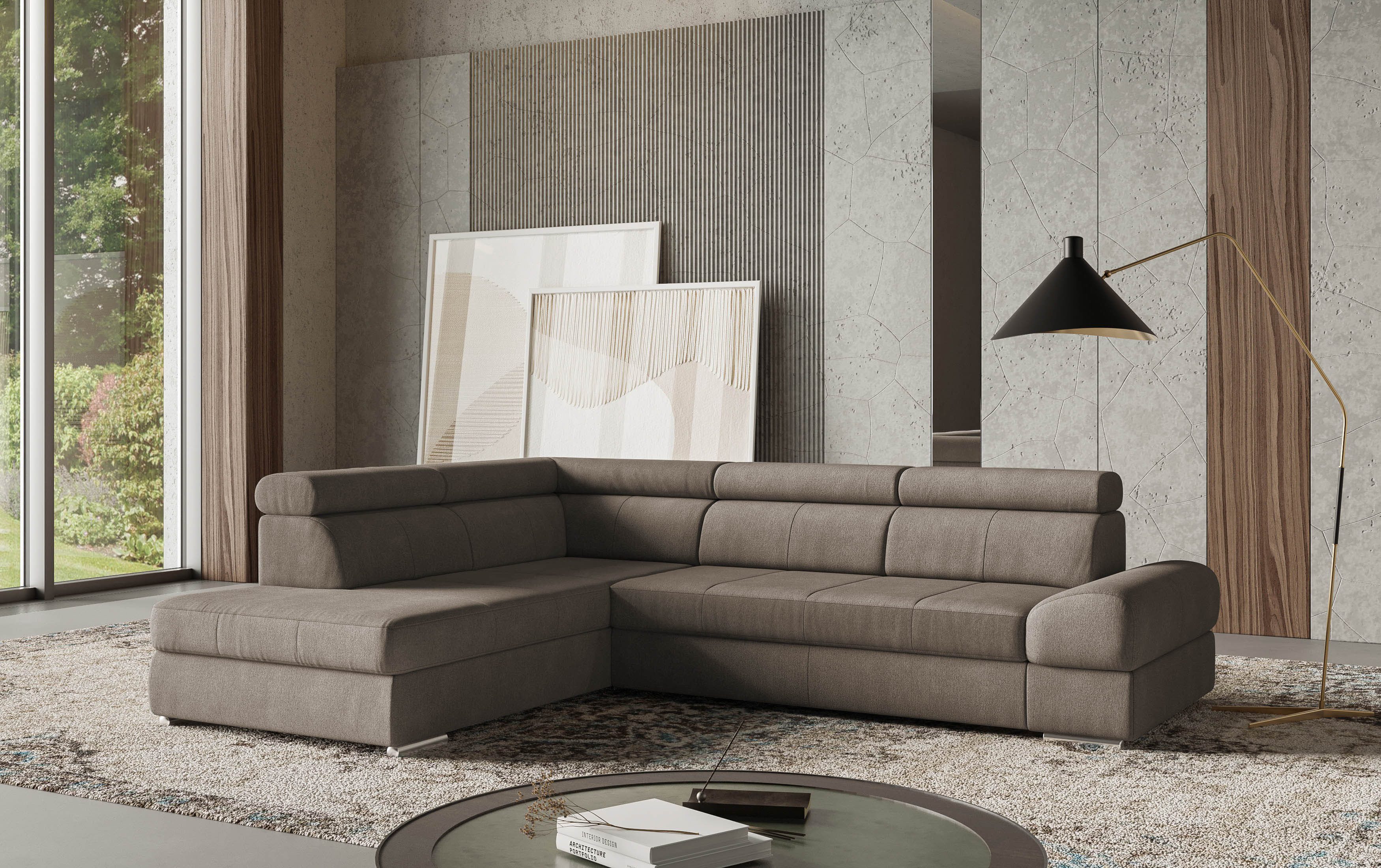 sit&more Ecksofa Broadway L-Form, mit verstellbaren günstig online kaufen