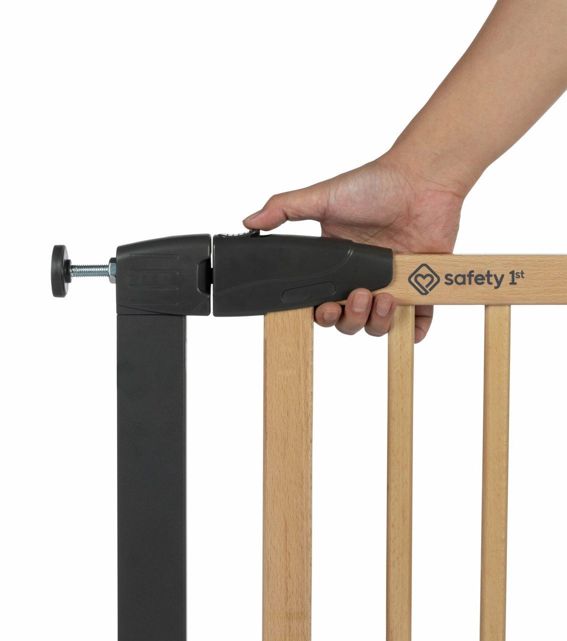 Safety 1st Türschutzgitter Safety 1st Simply Close Wood and Metal, Babyschutzgitter, Türschutzgit, Einfaches Öffnen und Schließen Einfach zu installieren	 Problemlos …