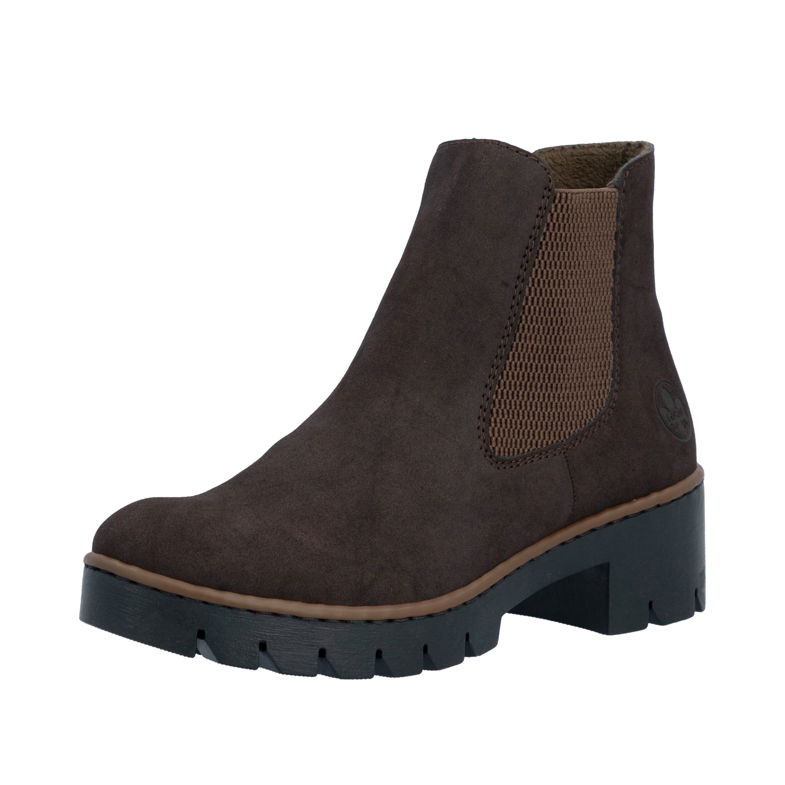 Rieker Chelseaboots Stiefelette, Schlupfboots mit Profilsohle