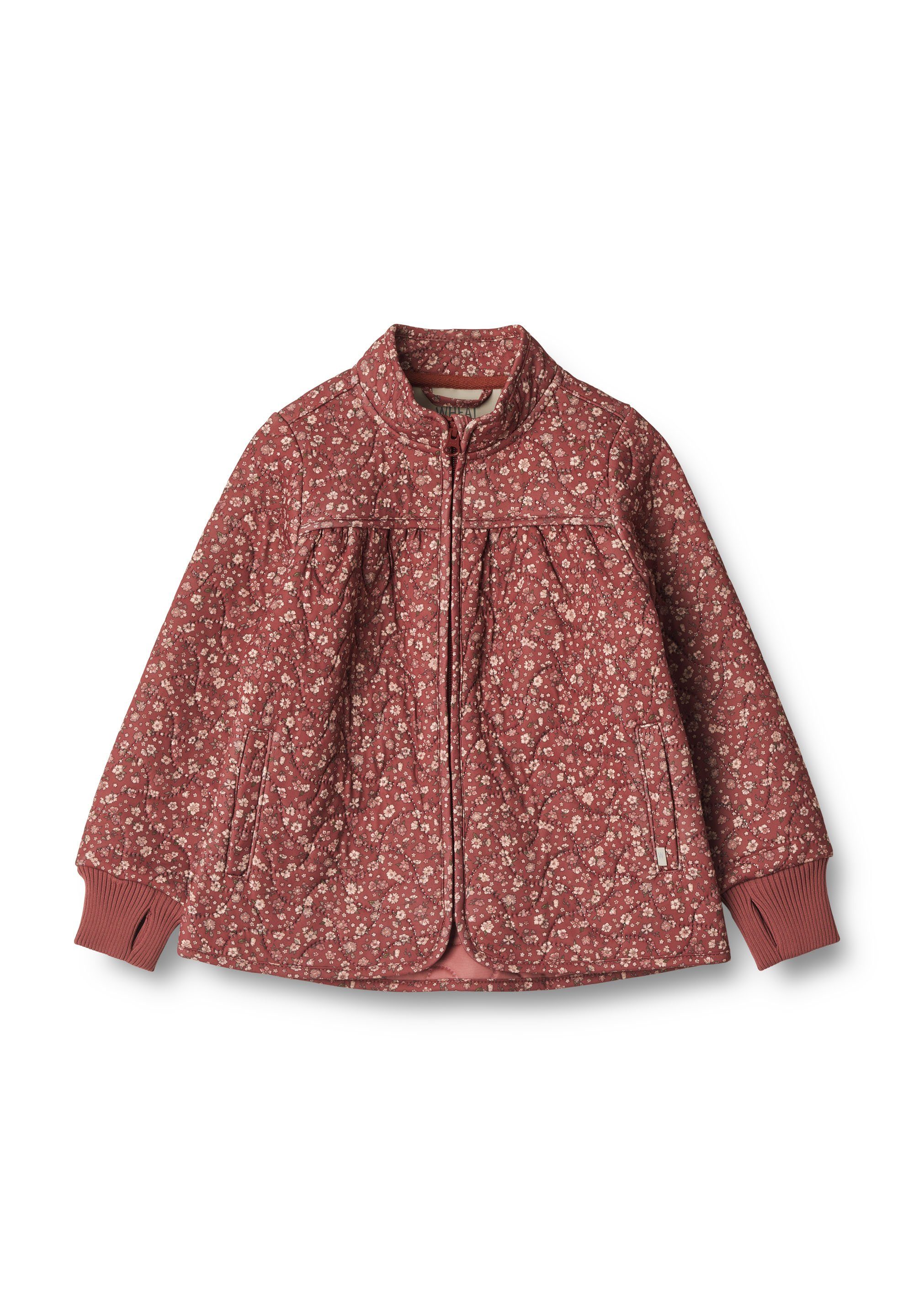 Thilde Wasserabweisend, Atmungsaktiv, WHEAT Windabweisend flowers red Anorak