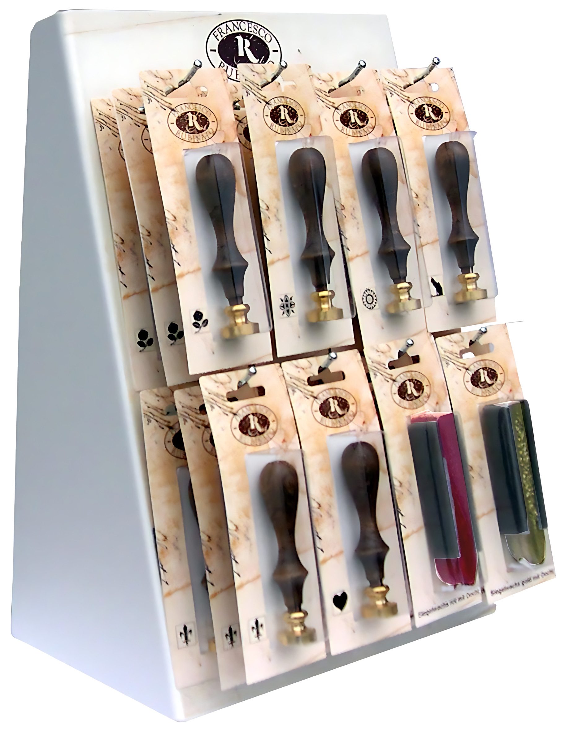 STANDARDGRAPH Stempel Standardgraph mit 18 SB-Messingsiegeln Ø 20 mm mit Symbolen sowie 6