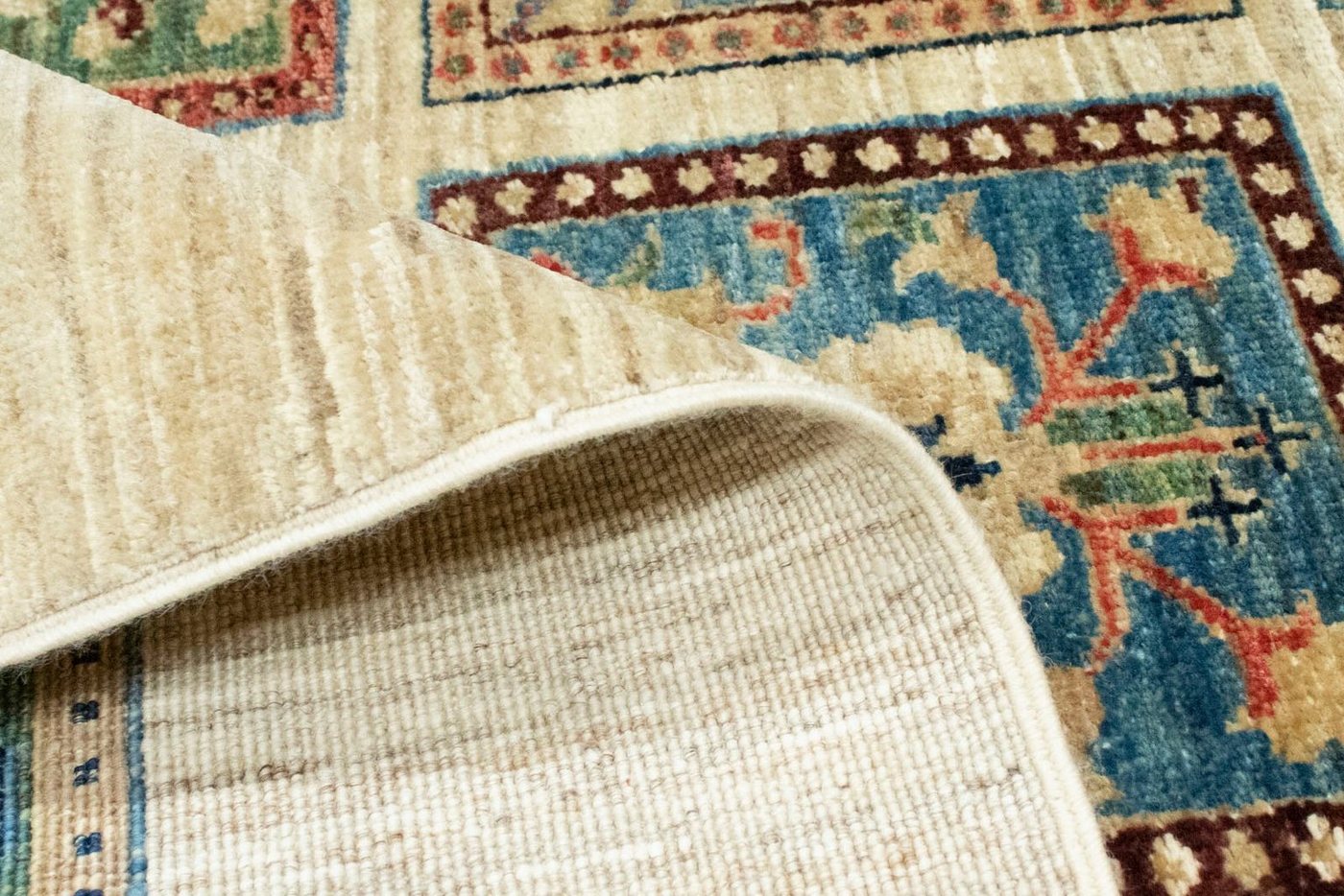 Wollteppich »Bachtiari Teppich handgeknüpft beige«, morgenland, rechteckig, Höhe 8 mm-kaufen