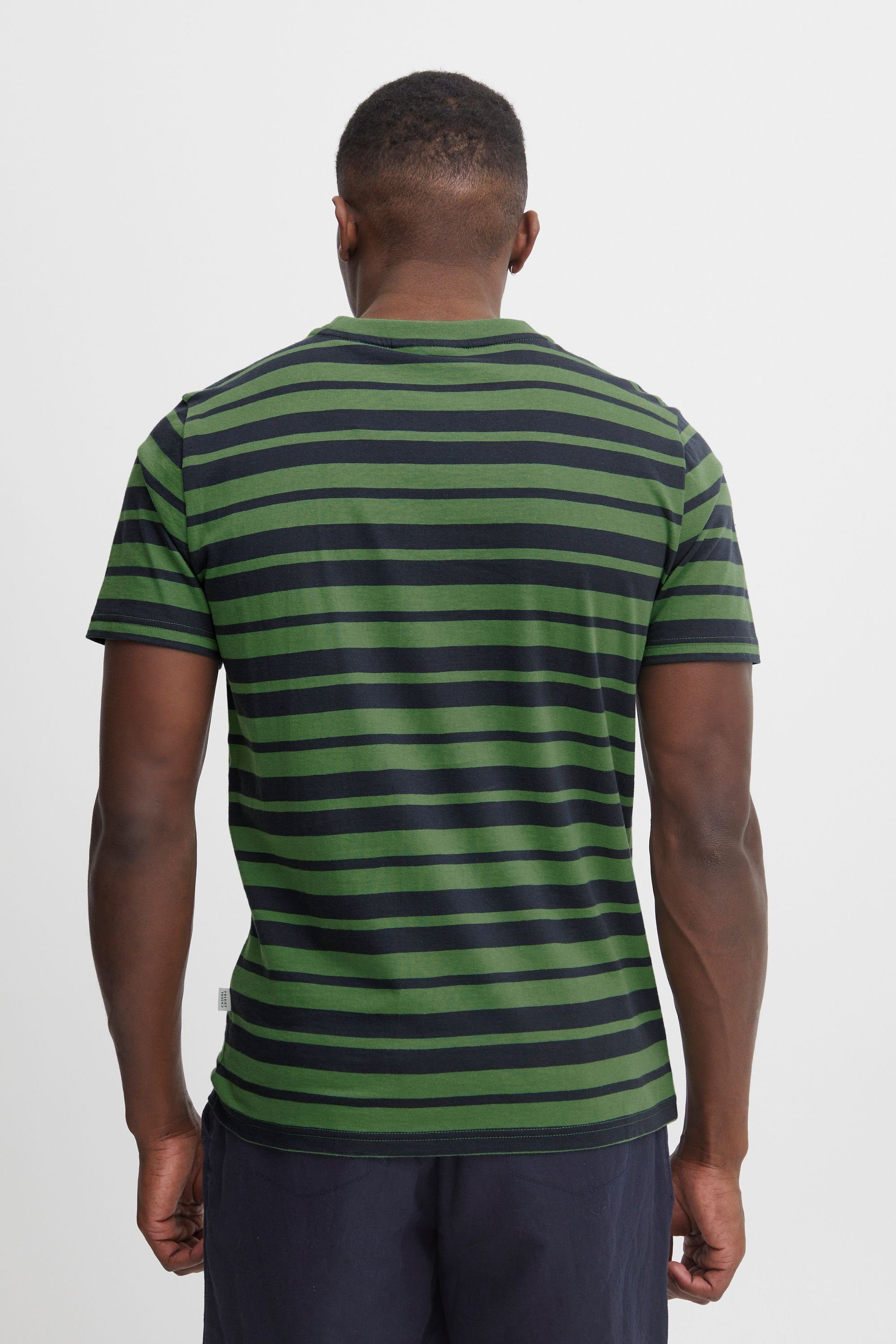 CFThor (180121) - 0059 tee Casual Elm striped Green Friday 20504603 Y/D T-Shirt
