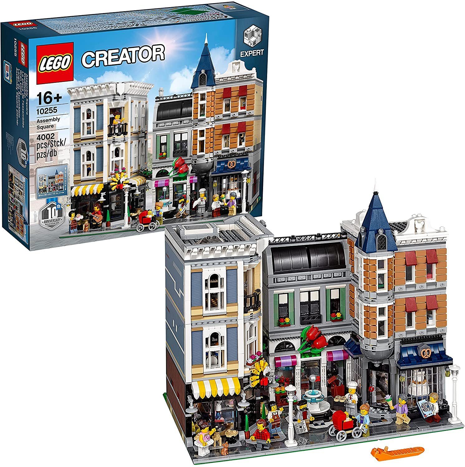 LEGO® Spielbausteine Creator 10255 Stadtleben, (4002 St)