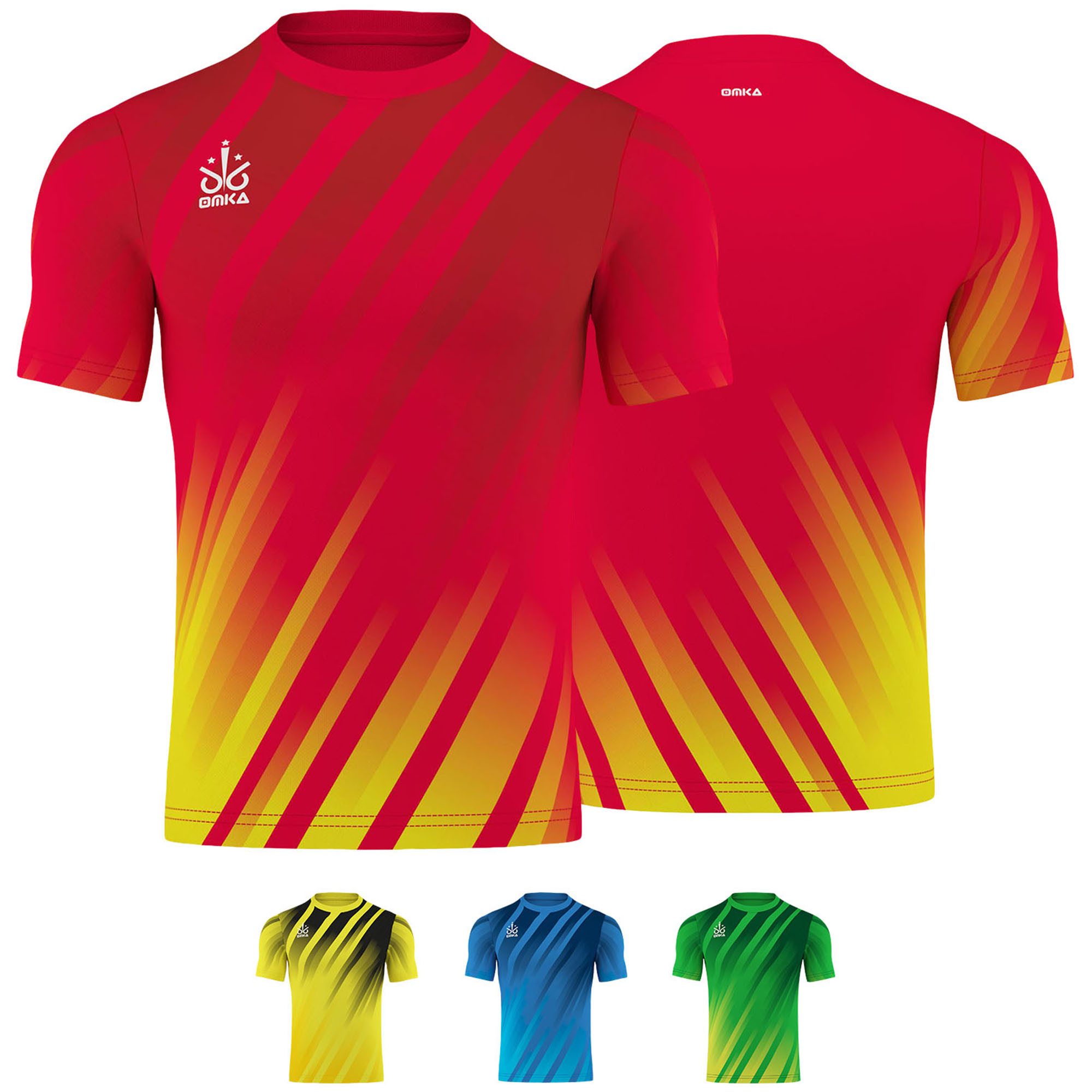 OMKA Fußballtrikot OK7209 Teamsport Teamwear Fussballtrikot Shirt Jersey