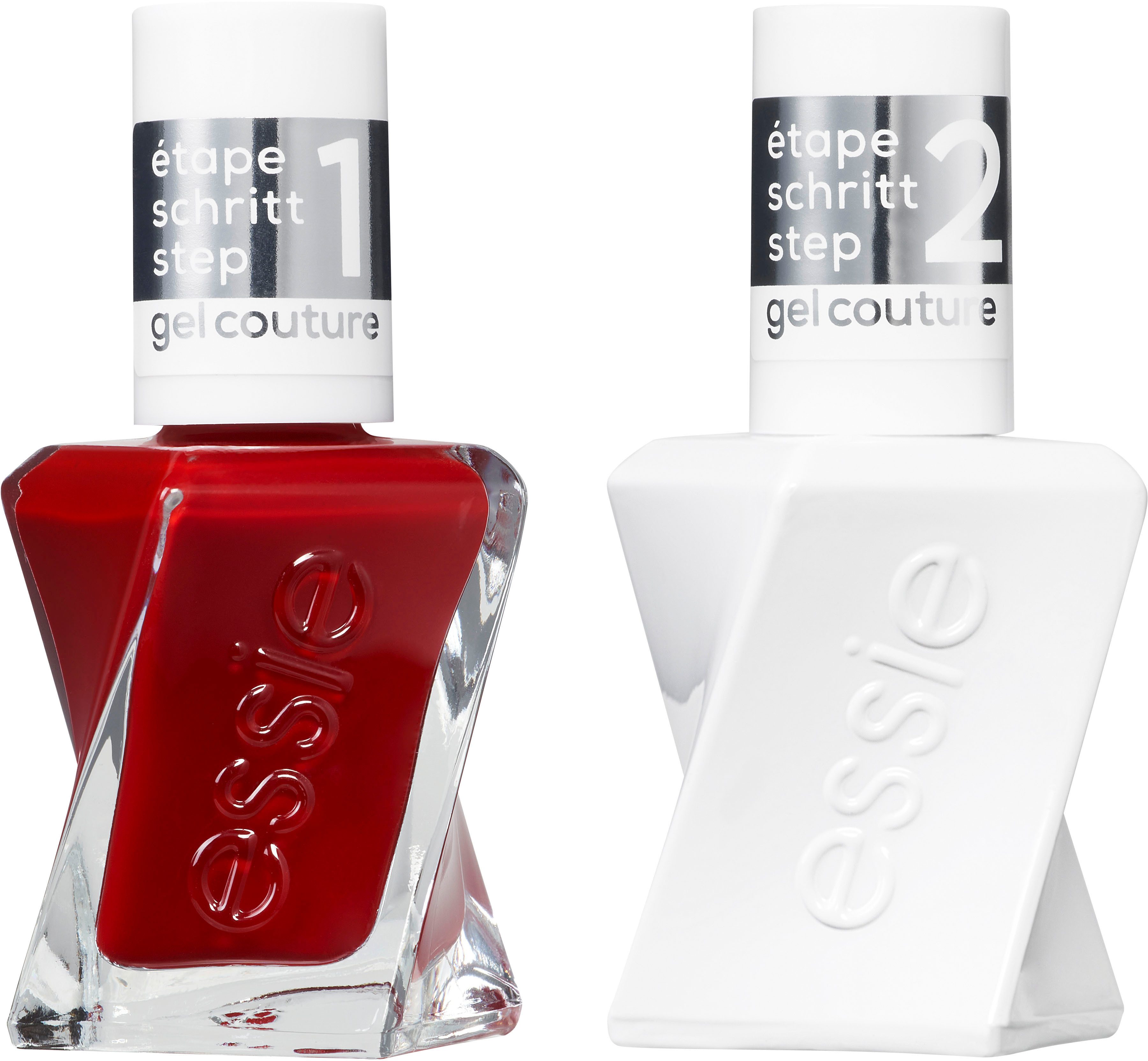 essie Nagellack-Set GEL COUTURE SET, 2-tlg., mit natürlichen Inhaltsstoffen