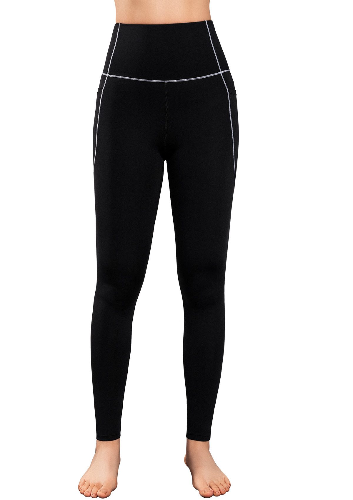 Yvette Leggings damen sport Lang Sporthose, E110702A19