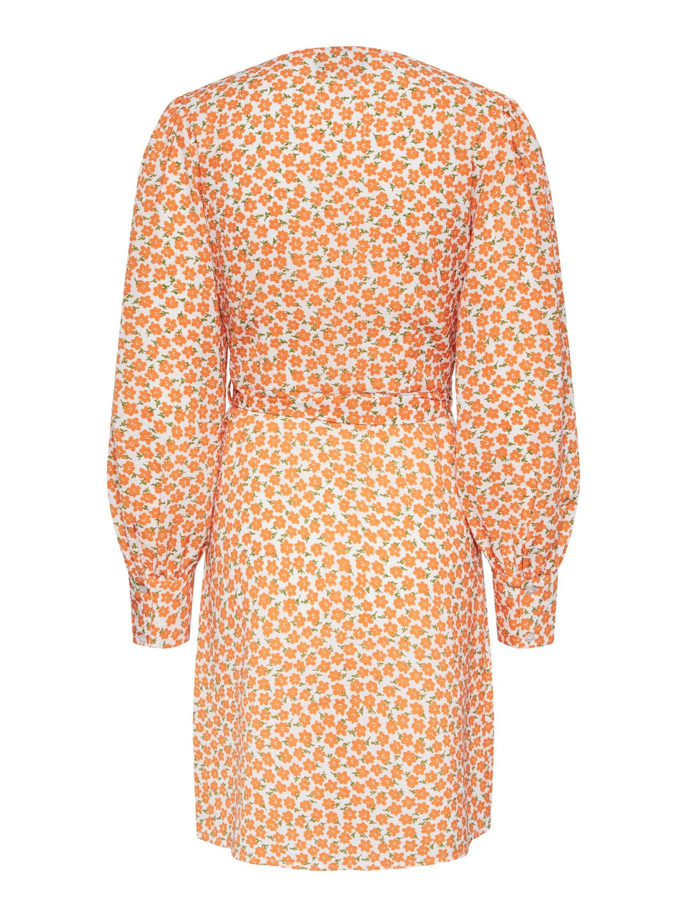 pieces Sommerkleid JOE (1-tlg) Drapiert/gerafft