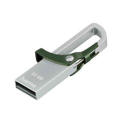 Hama »USB-Stick "Hook-Style", USB 2.0, 16 GB, 15MB/s, Blau« USB-Stick (Lesegeschwindigkeit 15 MB/s)