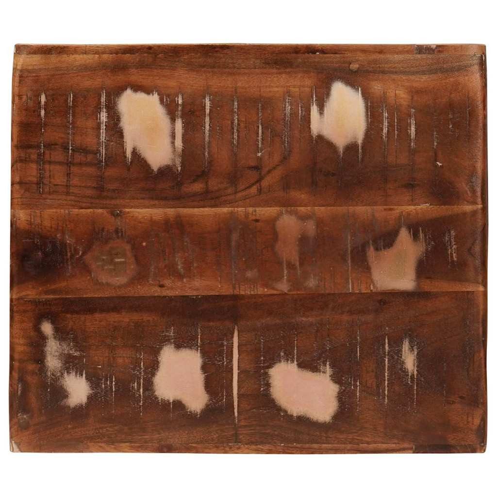 vidaXL Beistelltisch Satztische 2 pcs Braun Massives upgecyceltes Holz (2-St)