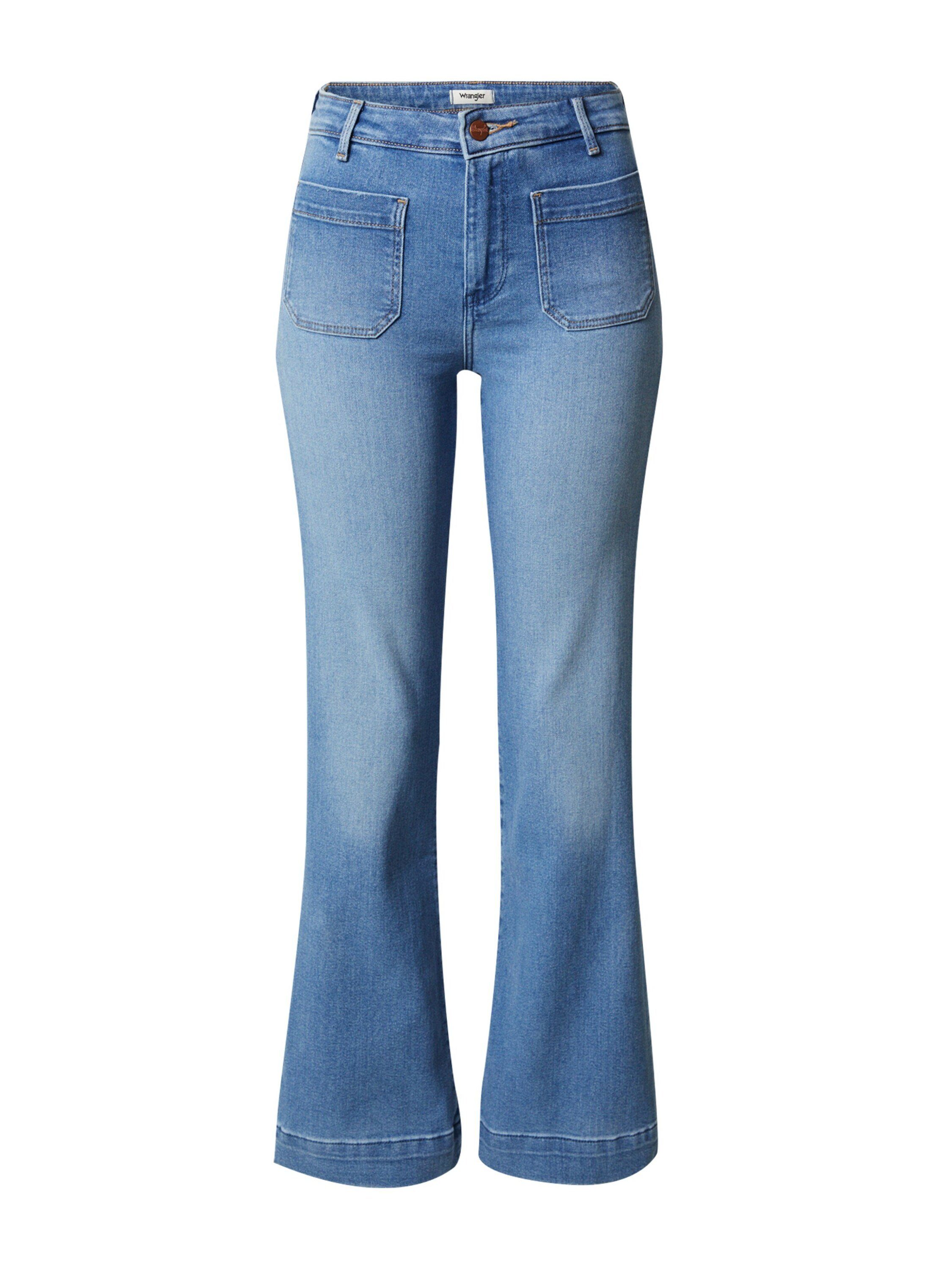 Wrangler Schlagjeans FLARE (1-tlg) Plain/ohne Details günstig online kaufen