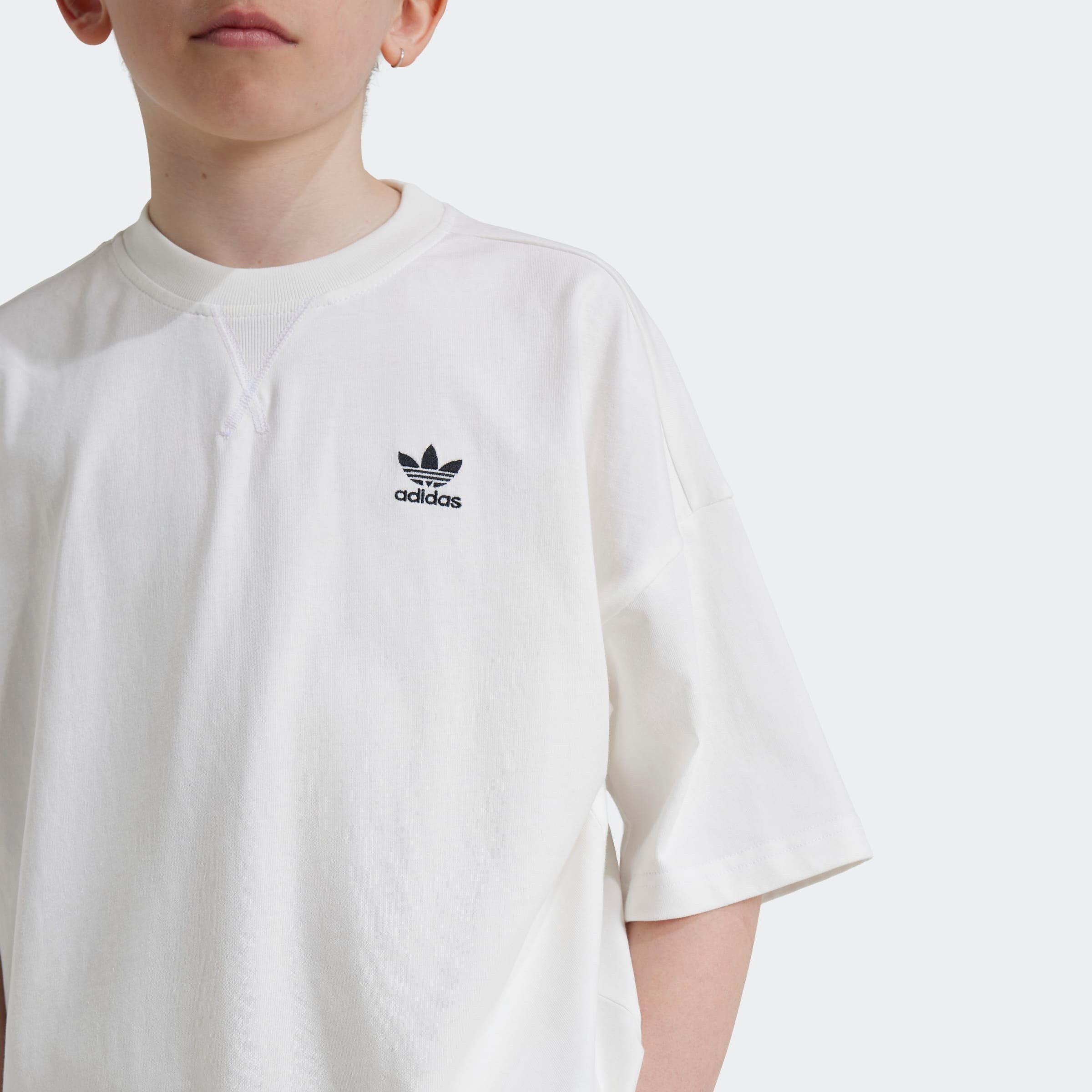 adidas Originals T-Shirt TEE lockere Passform, für Kinder, mit aufgesticktem Trefoil Logo