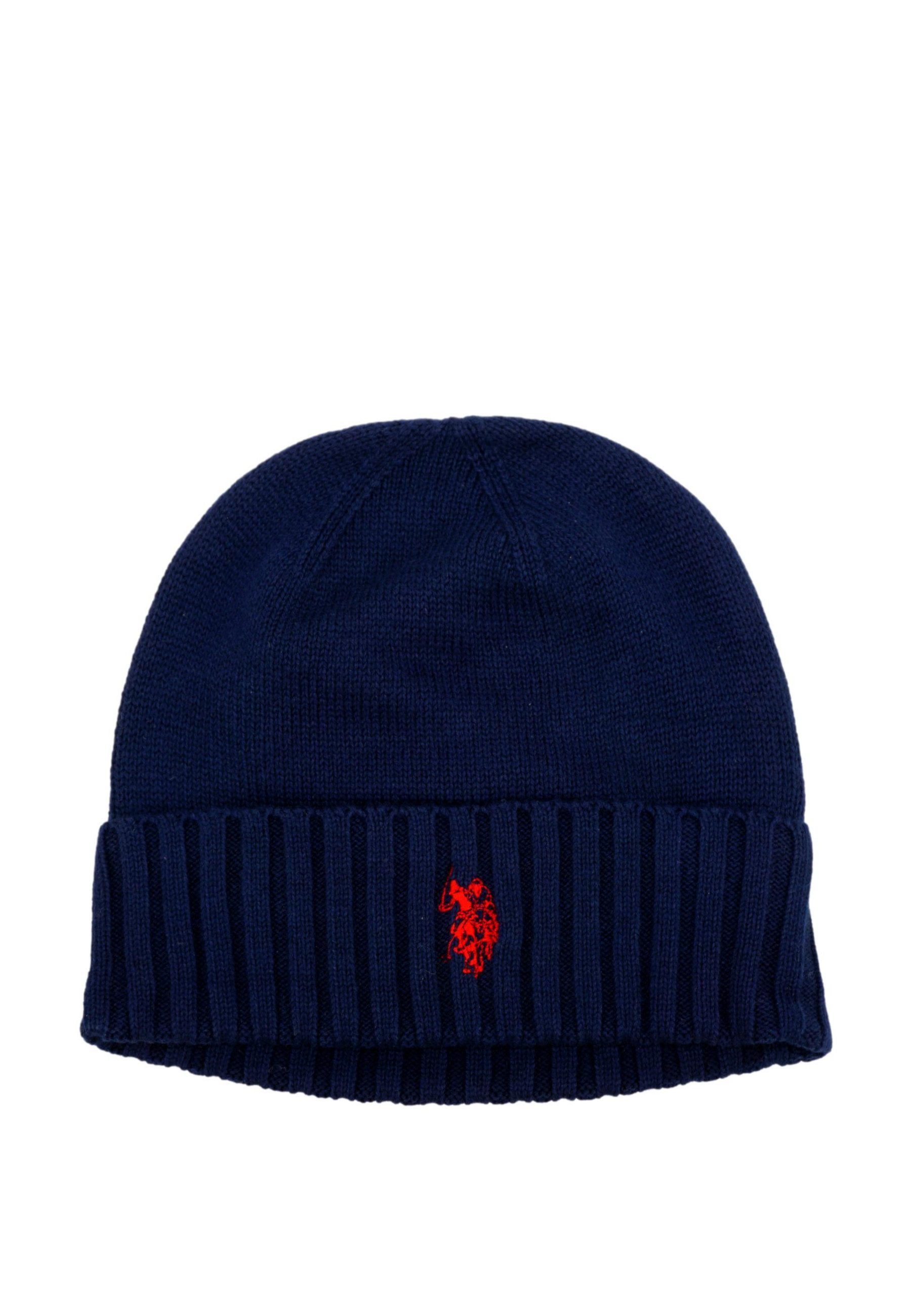 U.S. Polo Assn. Strickmütze Mütze Beanie Strick (1-St)