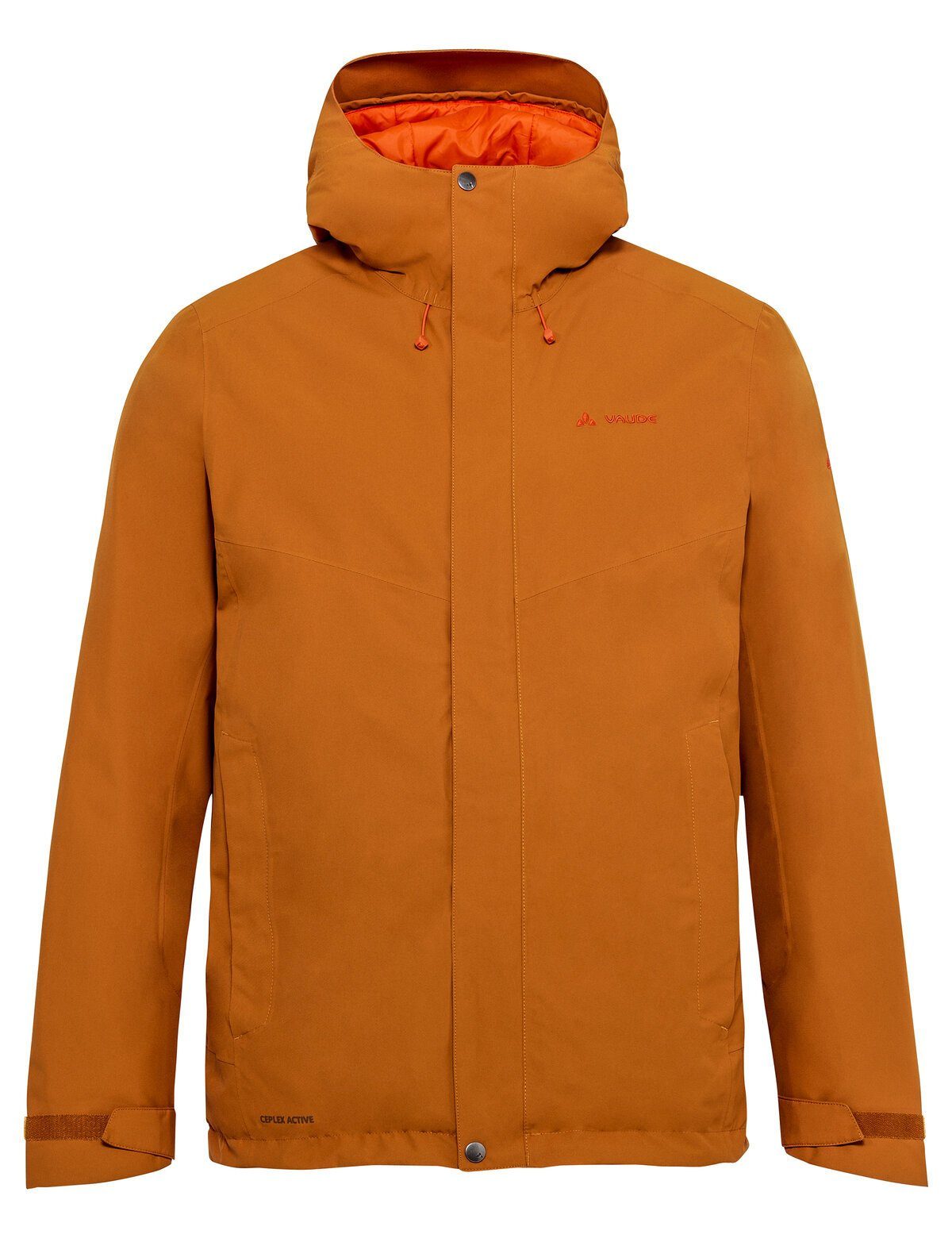 VAUDE Outdoorjacke Men's Jacket Rosemoor brown silt Padded kompensiert (1-St) Klimaneutral