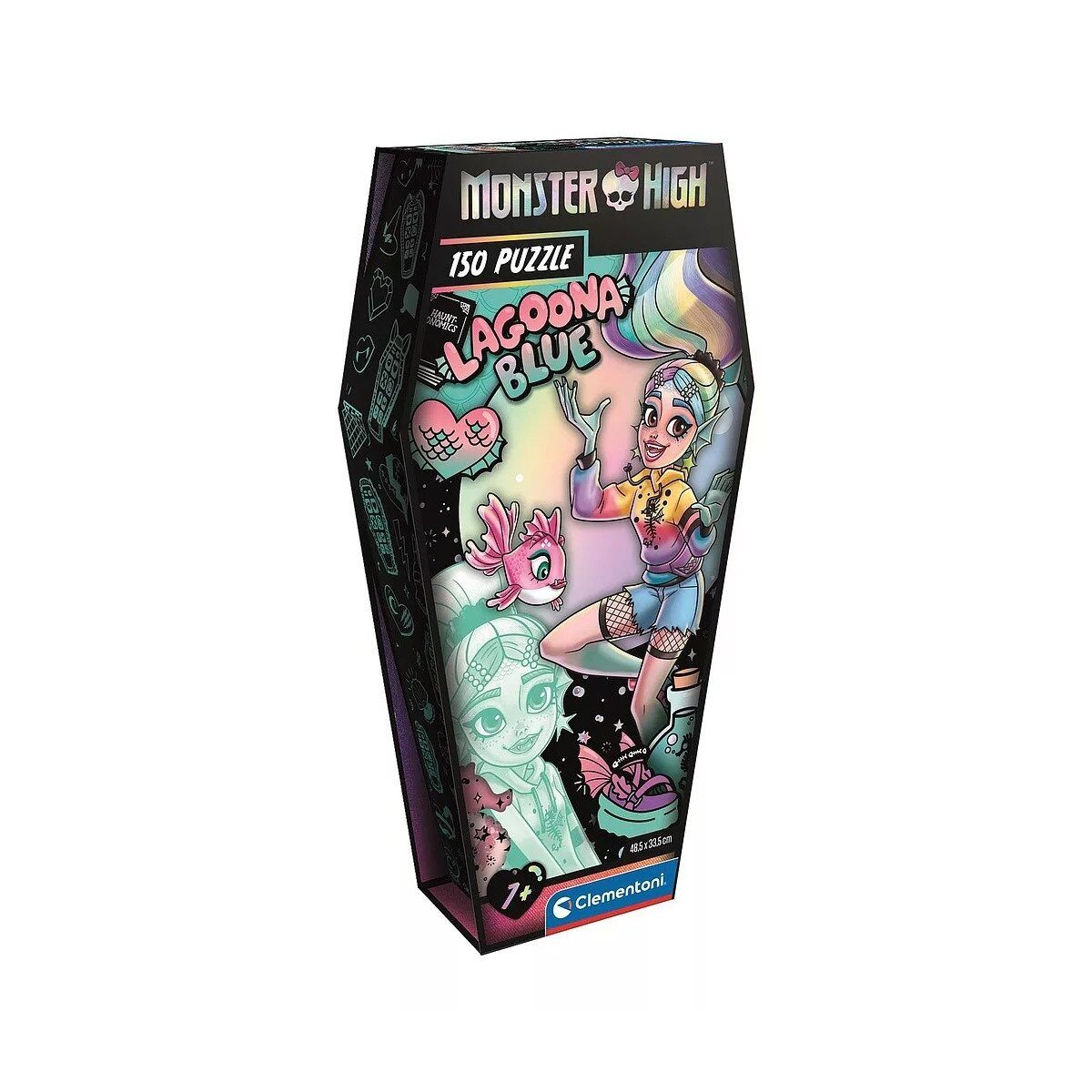 Monster High Lernspielzeug Monster High Lagoona Blue 150-teiliges Clementoni Puzzle