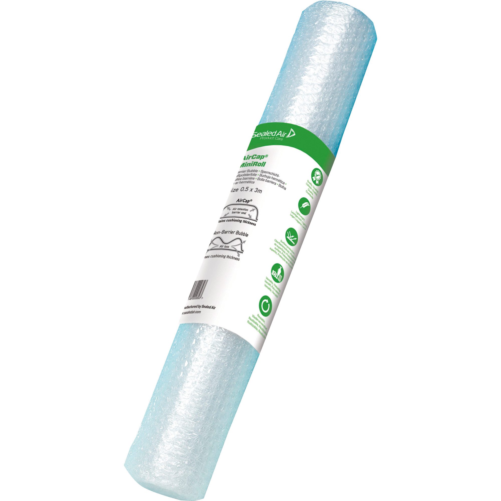Versandkarton Luftpolsterfolie 101156280 40cmx5m PE transparent