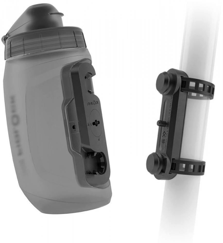 Trinkflasche Fidlock Twist Bottle 450 ml + Uni Base Smoke Trinkflasche