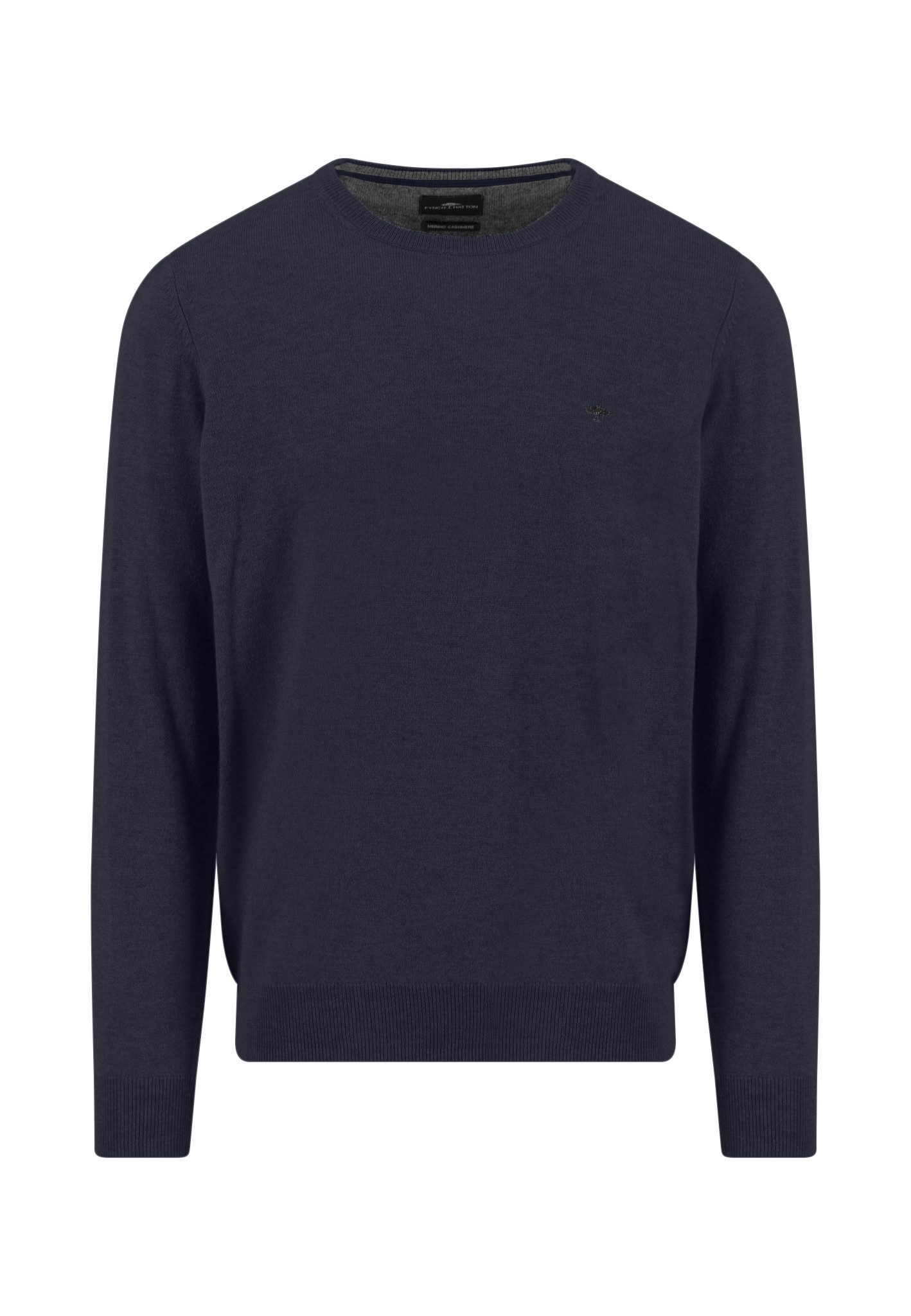 FYNCH-HATTON Strickpullover Fynch-Hatton Pullover Wolle/Kaschmir - navy (1- günstig online kaufen