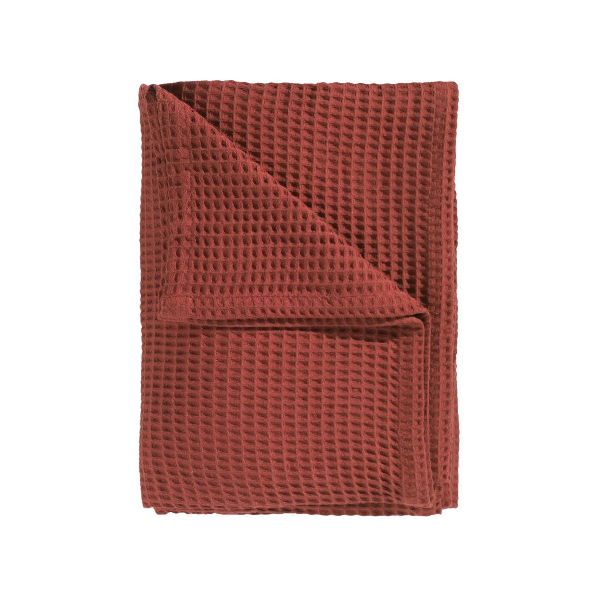 Heckett and Lane Tagesdecke Wafel Bettüberwurf 180/260 Kavi Orange 180x260, günstig online kaufen