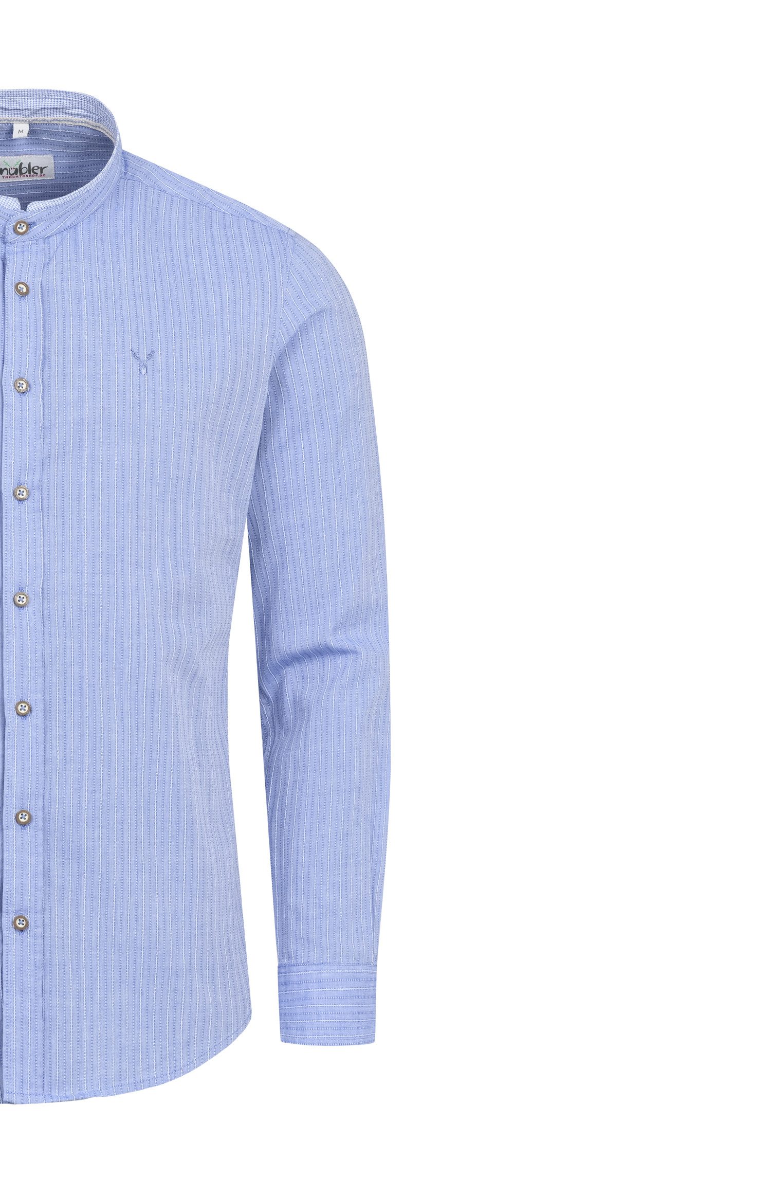 Nübler Trachtenhemd Trachtenhemd Patrick in Blau von Nübler
