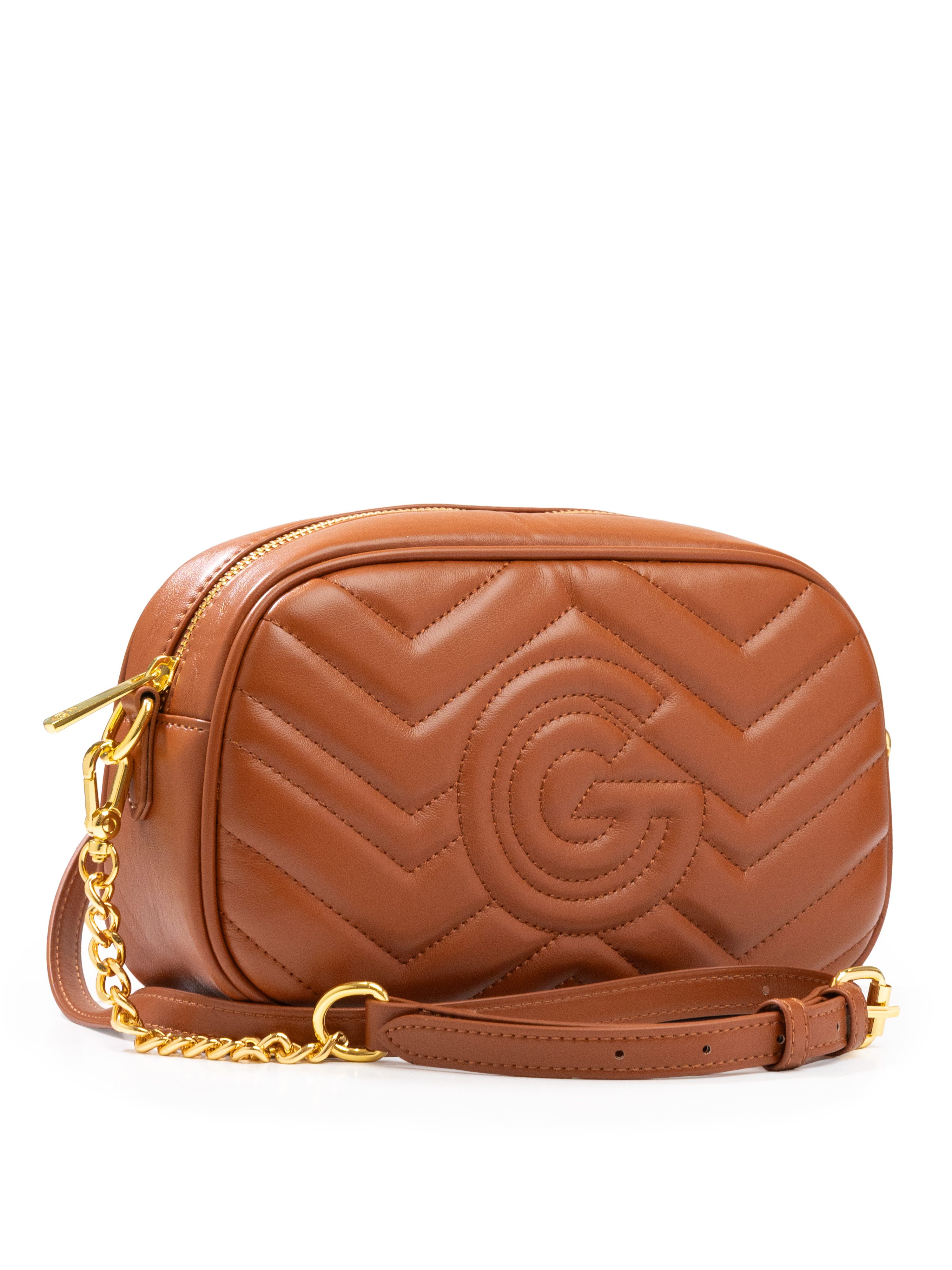 GABRIELLA G By Gabriella Gucci Umhängetasche VALENCIA, Damen Umhängetasche, Handtasche, Schultertasche mit Logoverzierung